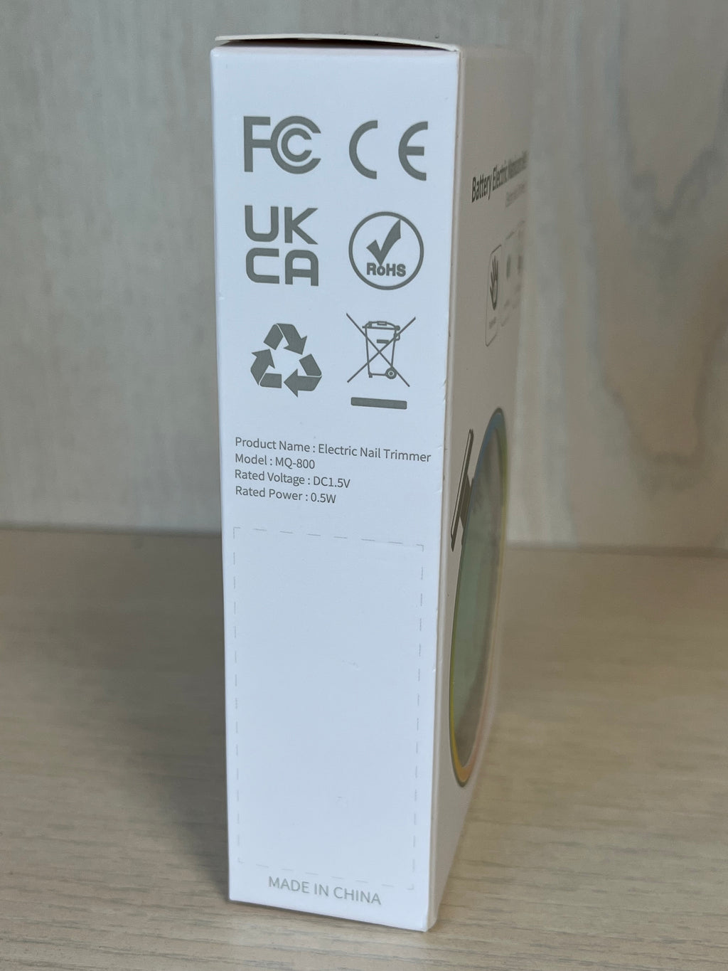 Generic Elektrisches Baby Maniküre-Set – Weiß, Nageltrimmer, Neu