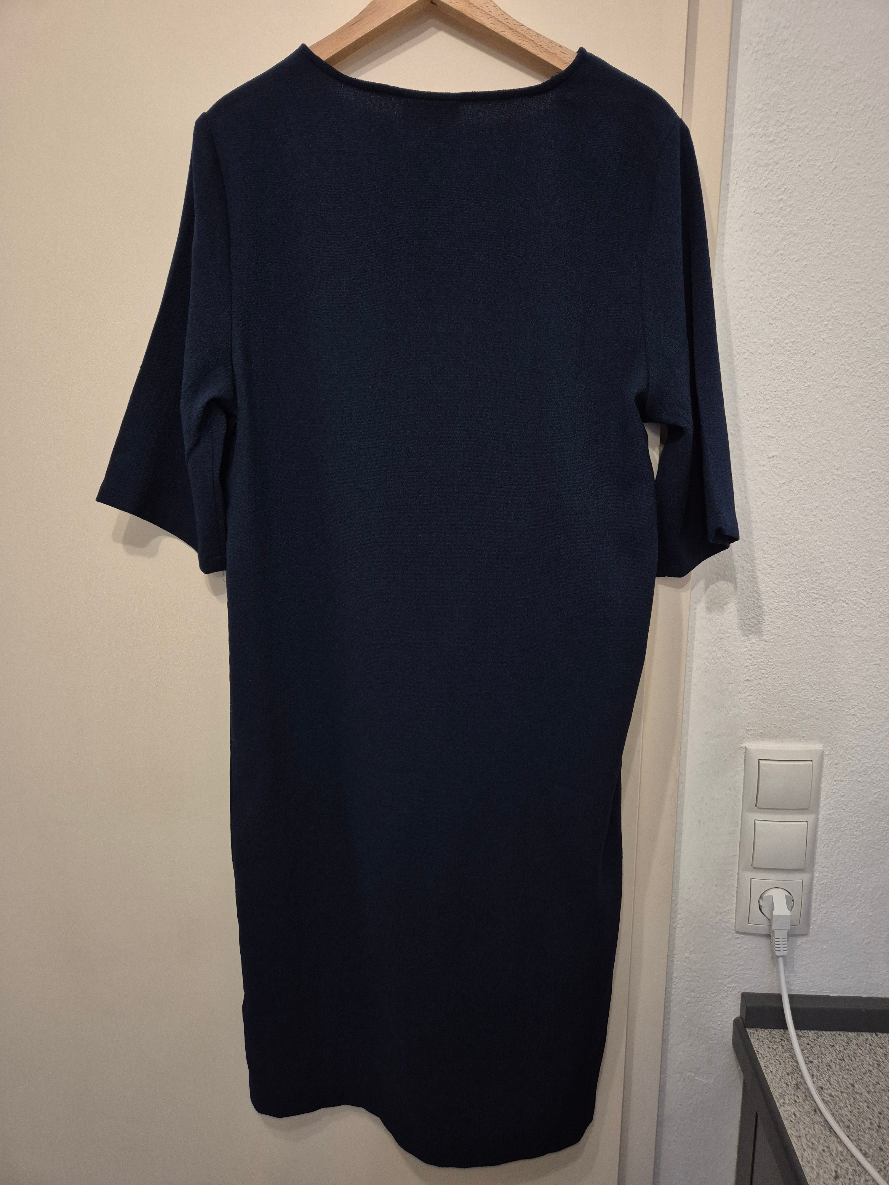 GANNI V-Ausschnitt Strickkleid Schwarz S Wie Neu
