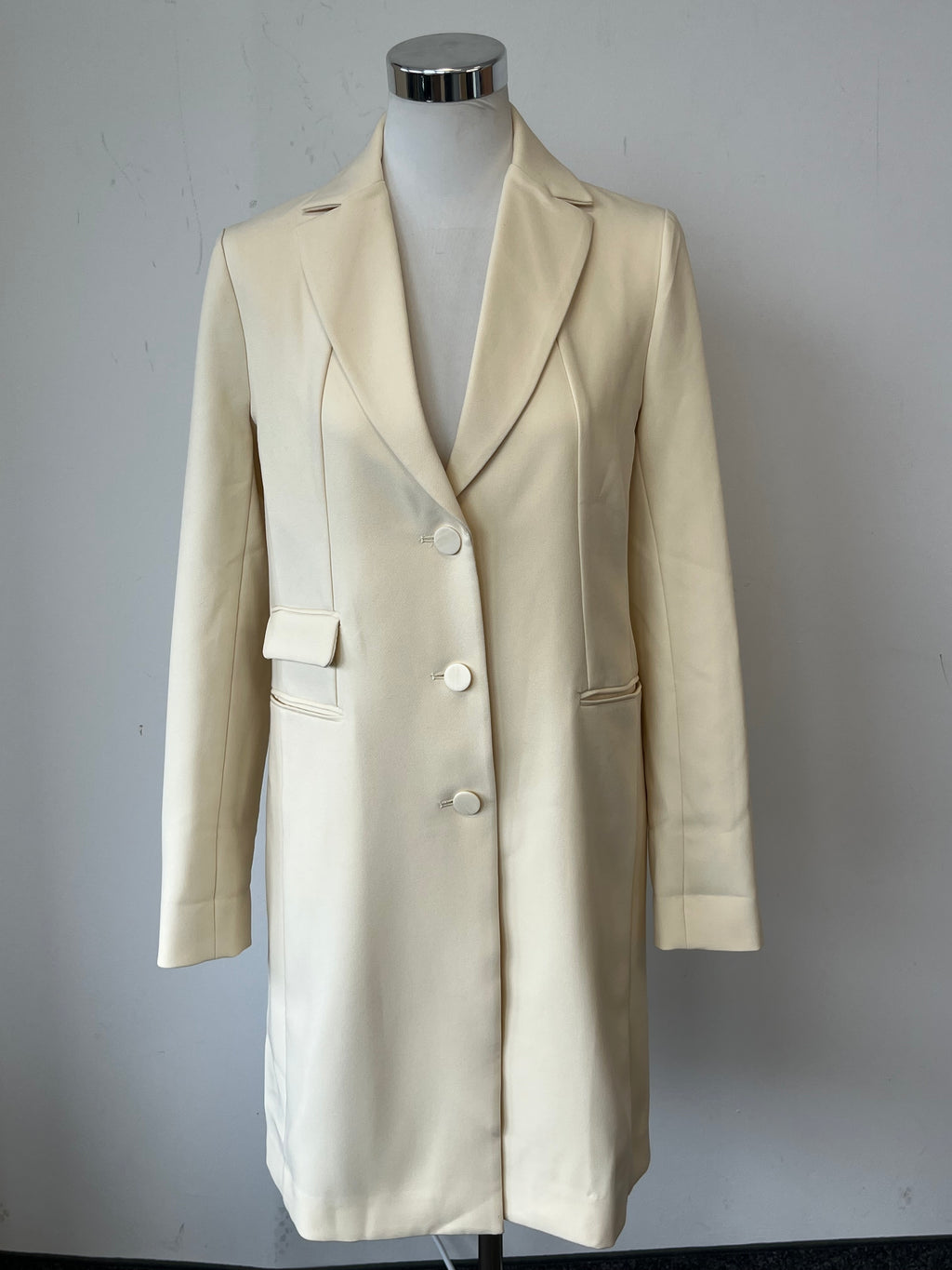By Malene Birger Carlita Blazer Mantel Off-White Gr. 38 Neu mit Etikett