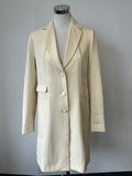 By Malene Birger Carlita Blazer Mantel Off-White Gr. 38 Neu mit Etikett