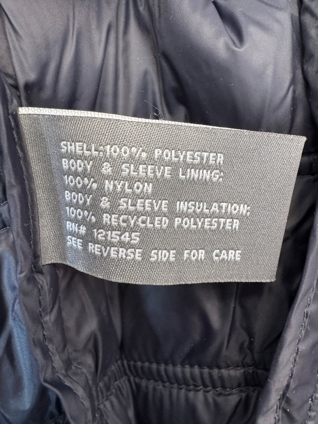 Michael Kors Navy Steppjacke/Pufferjacke Größe L – Sehr Gut