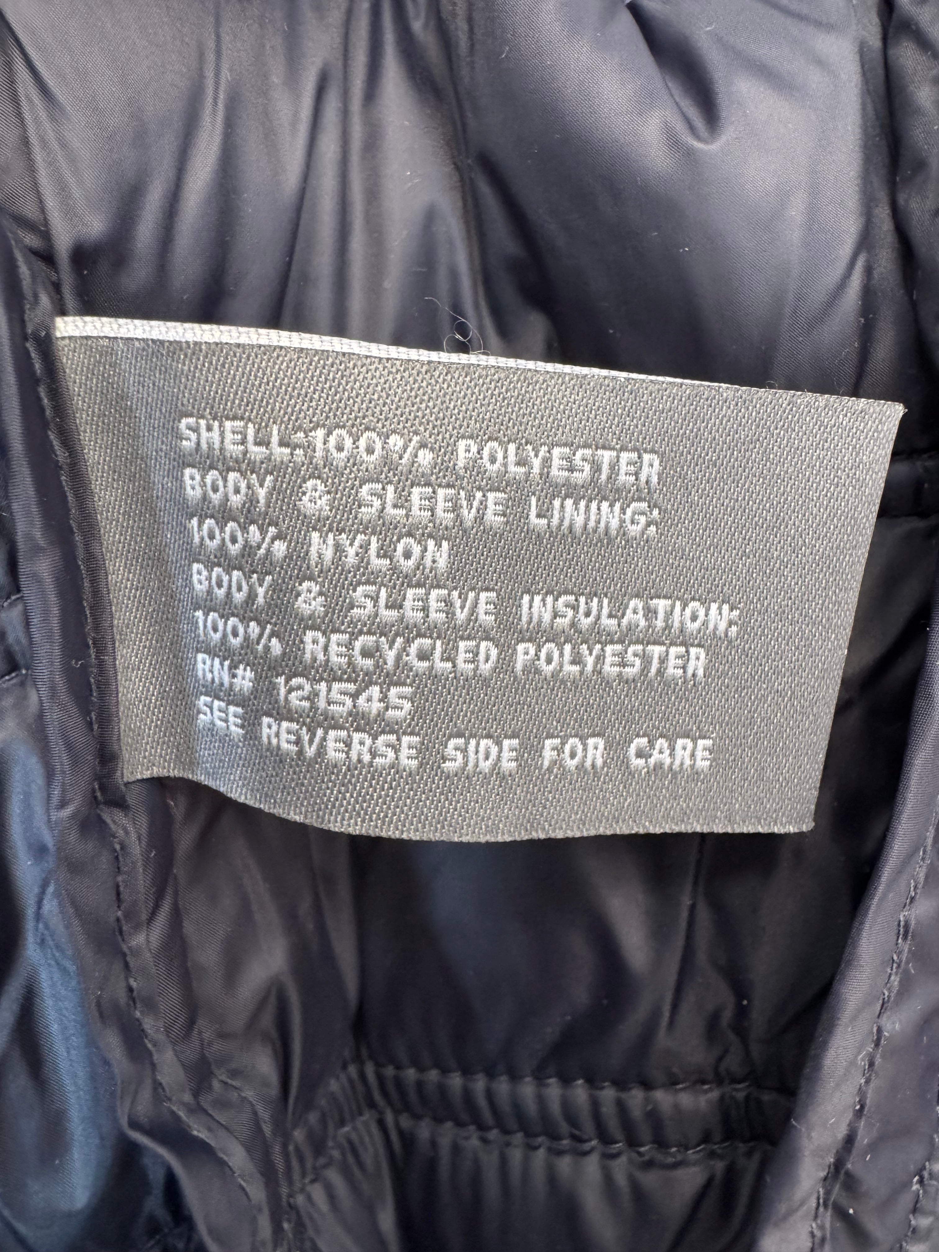 Michael Kors Navy Steppjacke/Pufferjacke Größe L – Sehr Gut