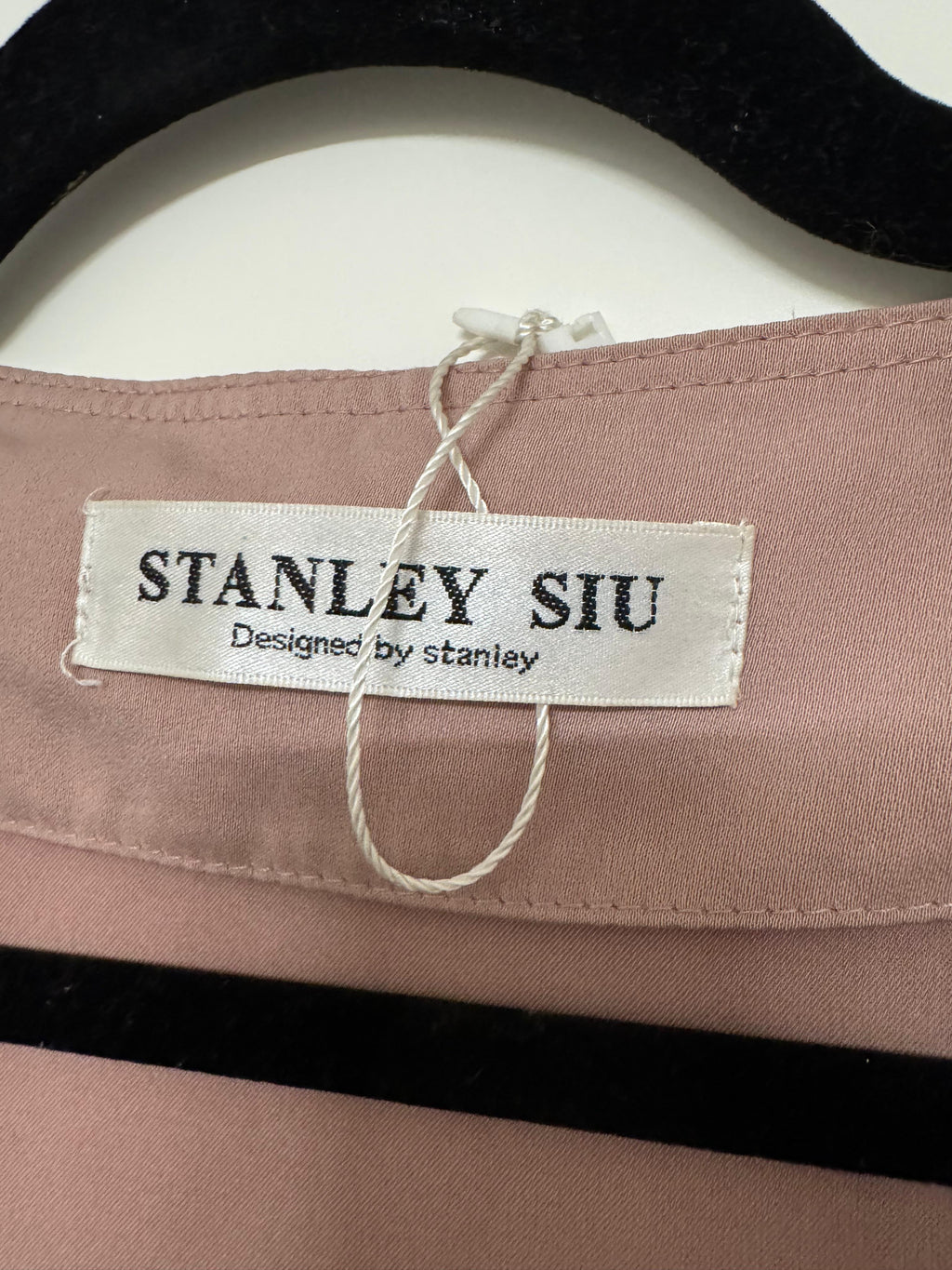 Dusty-Rose STANLEY/SIU Ruched Bluse, Gr. M, Guter Zustand