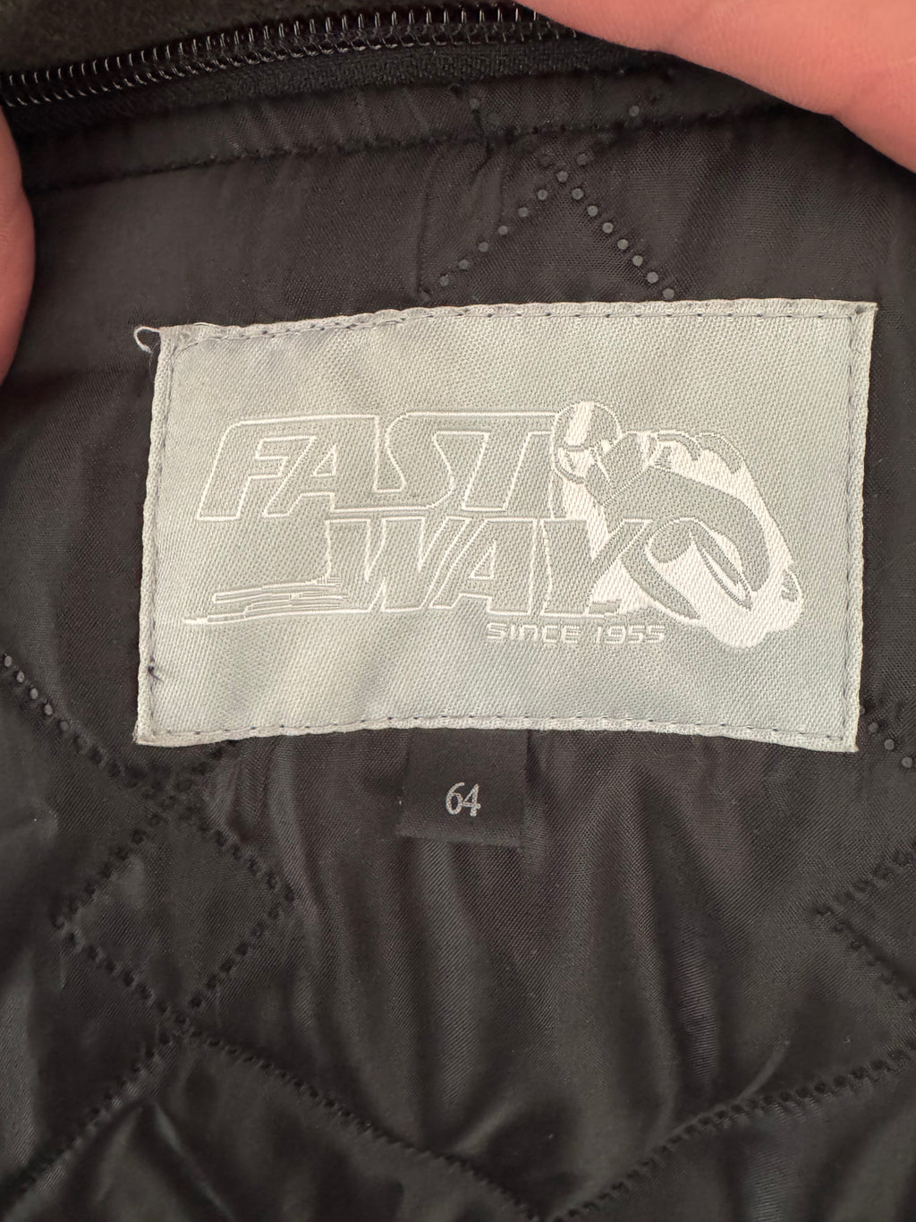 Fastway Adventure Motorradjacke 64 (3XL) | Schwarz/Grau | Exzellent