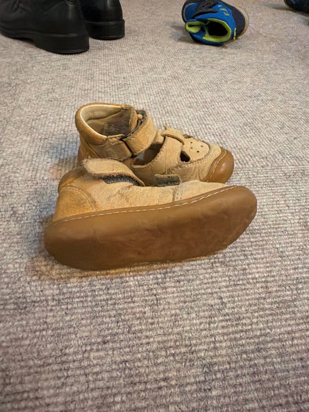 Ricosta Pepino Costa Sandalen geschlossen EU 21 Maisgelb Leder gebraucht