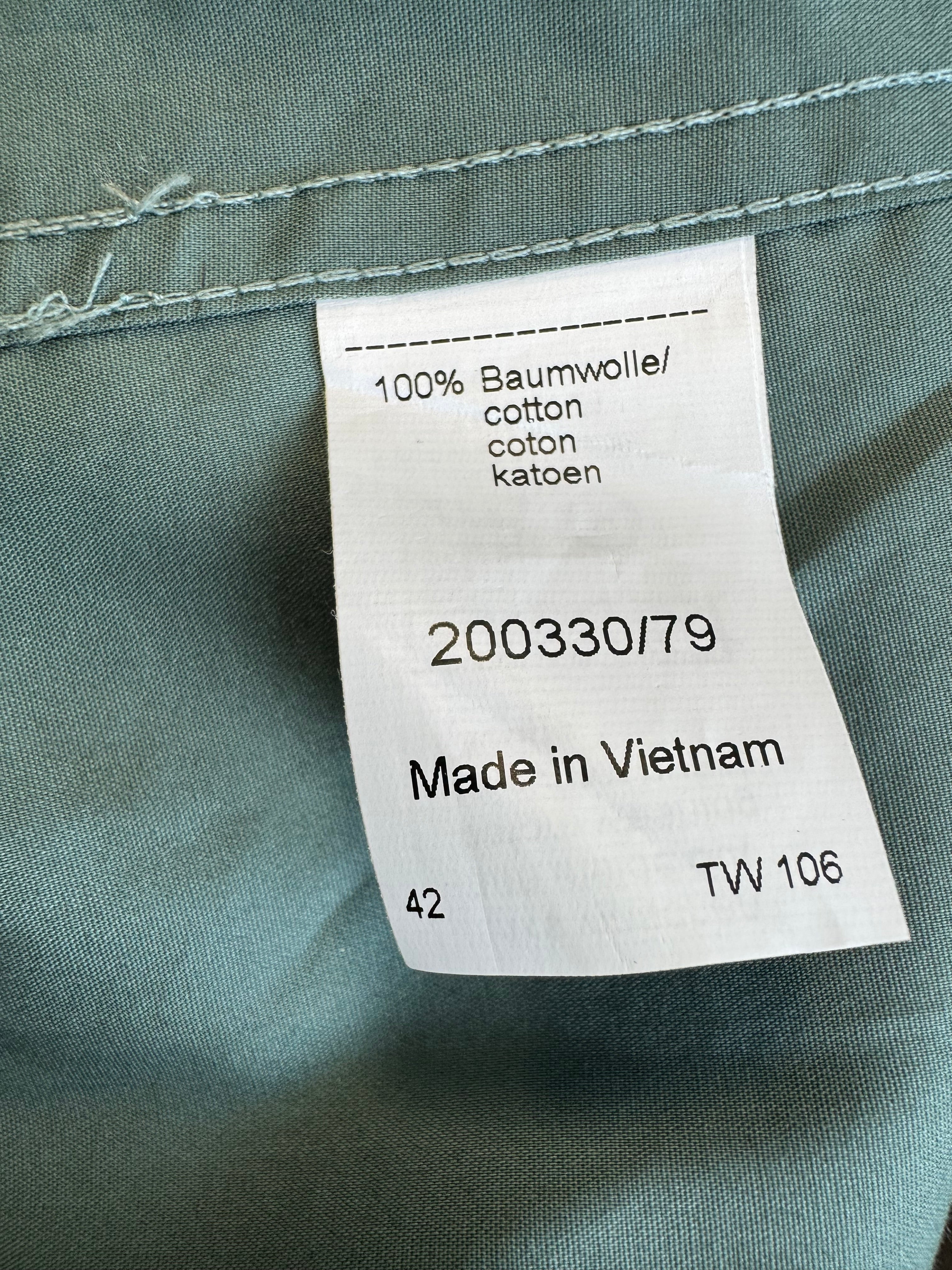 Mey & Edlich Slim-Fit Hemd Mintgrün, Gr. 42 (L), Sehr Gut