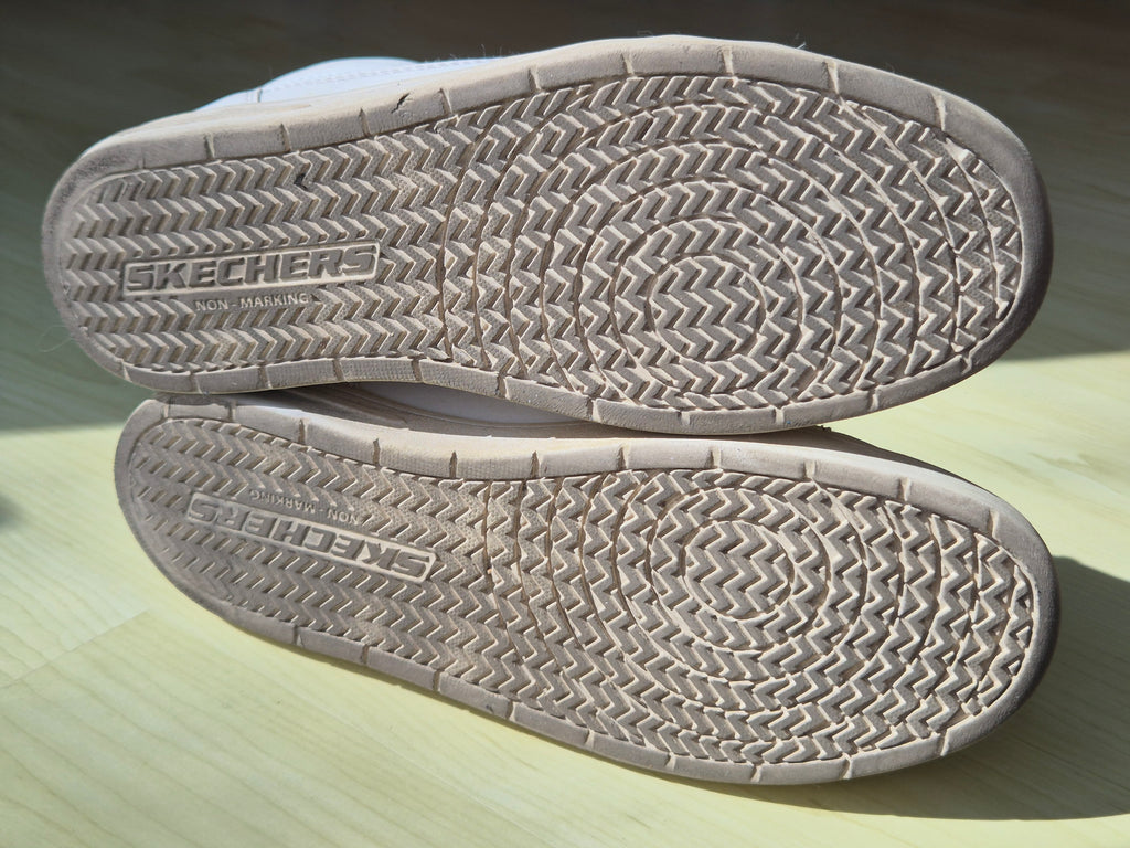 Skechers Energy Lights Eliptic Gr. 39 – weiße leuchtende High-Top-Sneaker