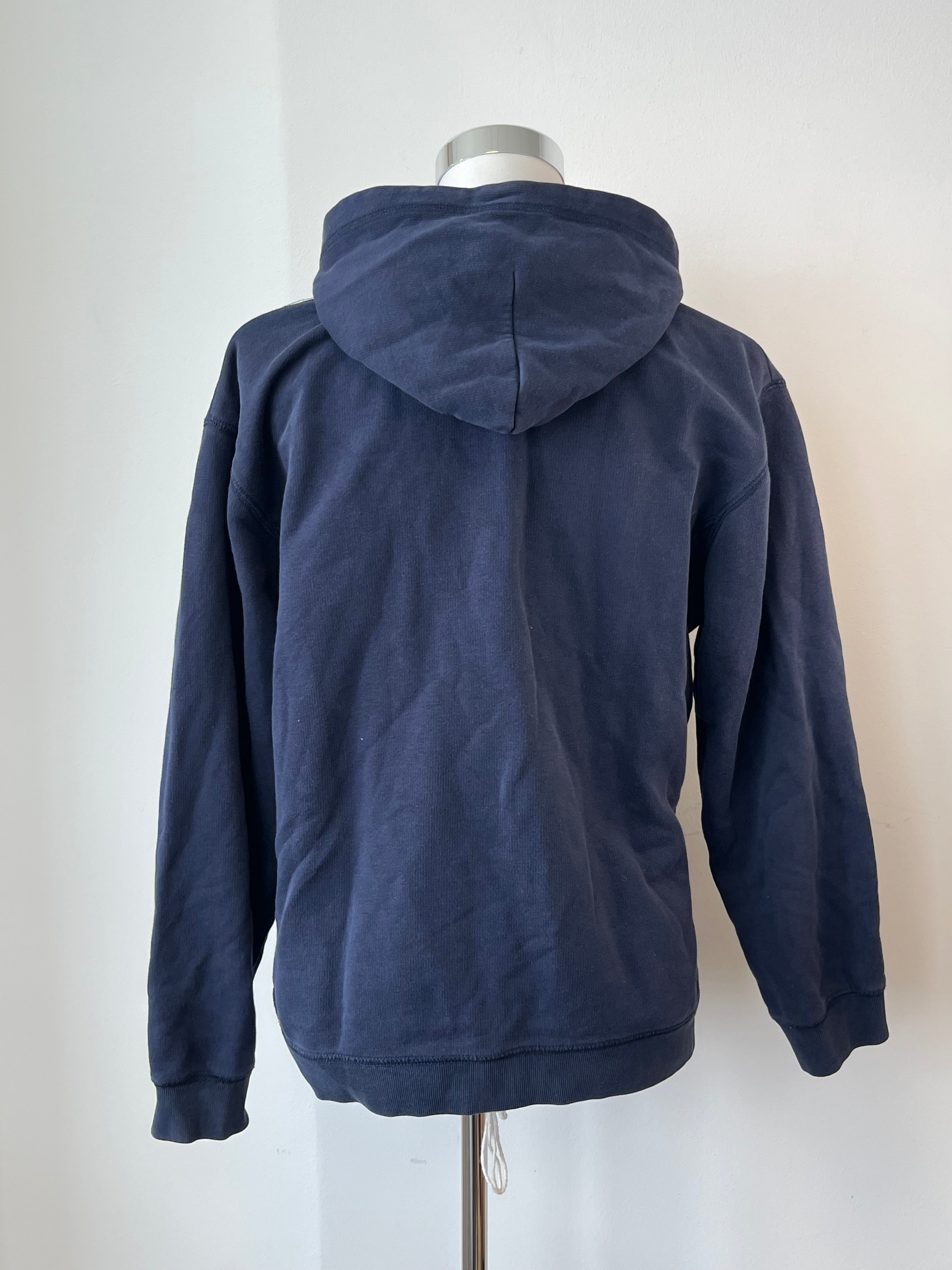 Nike Navy Mini Swoosh Hoodie Youth XL (158-170 cm) – Very Good Condition