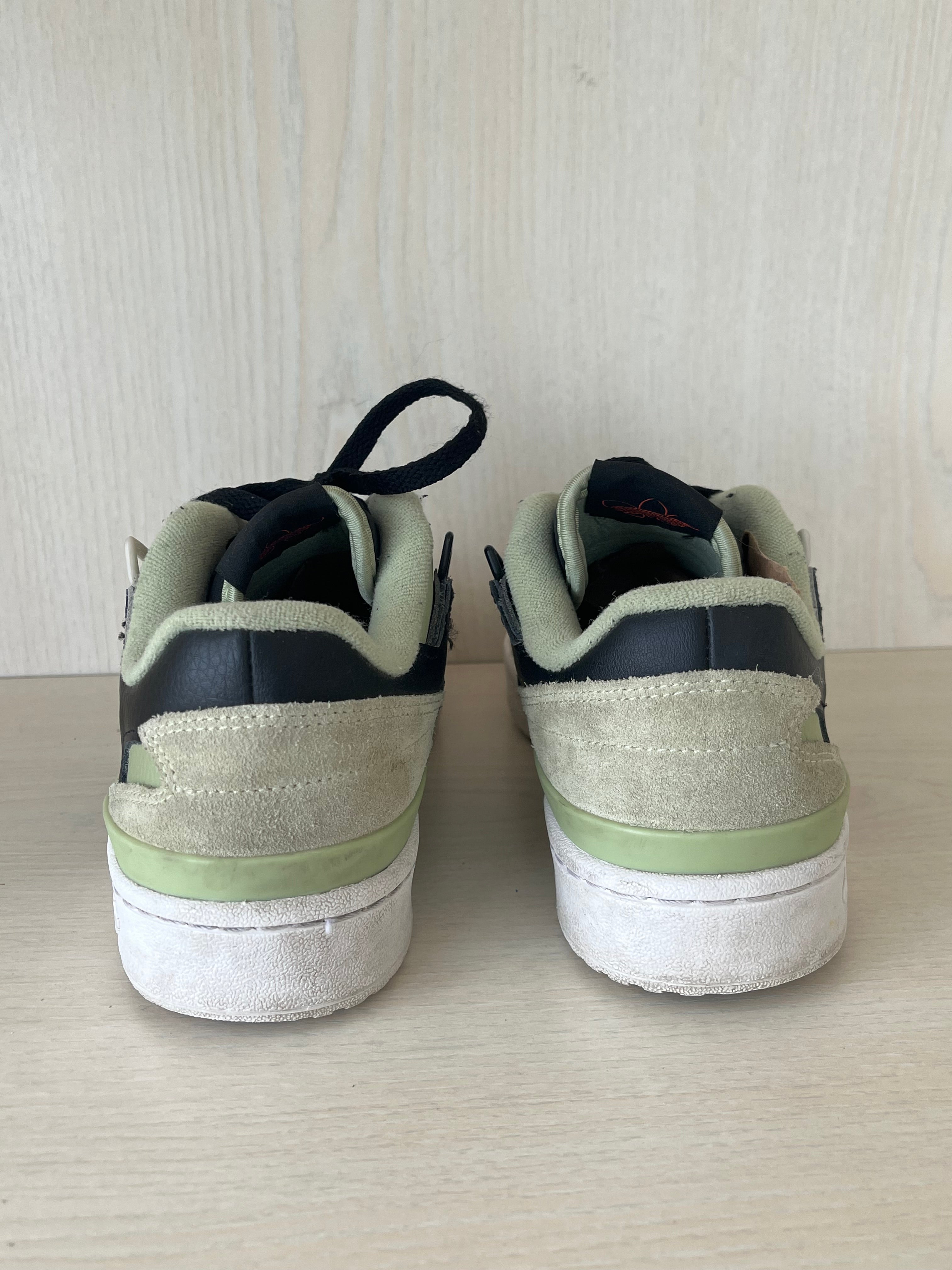 Adidas Forum Exhibit Low GZ0936 Core Black/Almost Lime EU 40⅔ | Guter Zustand