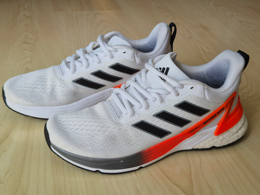 Adidas Response Super 2.0 White/Solar Red Running Shoes EU 40 – Good