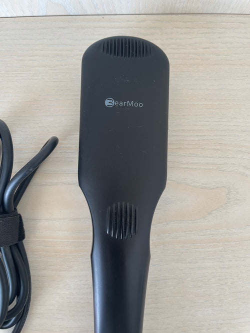 BearMoo BS01 Haarglättungsbürste Schwarz 220-240V EU Sehr Gut