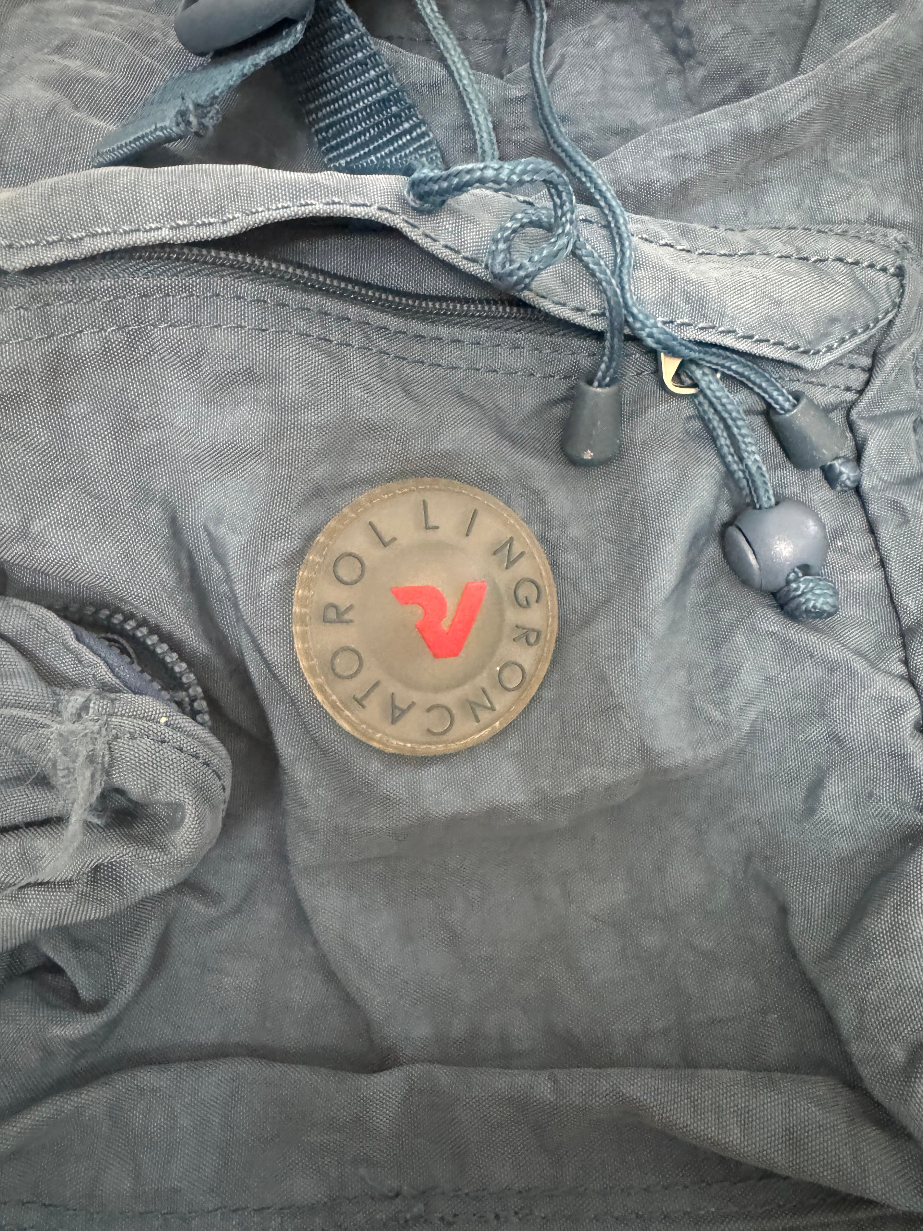 Vintage Roncato Rolling Series Backpack, Crinkle Nylon, Medium, Normal Use