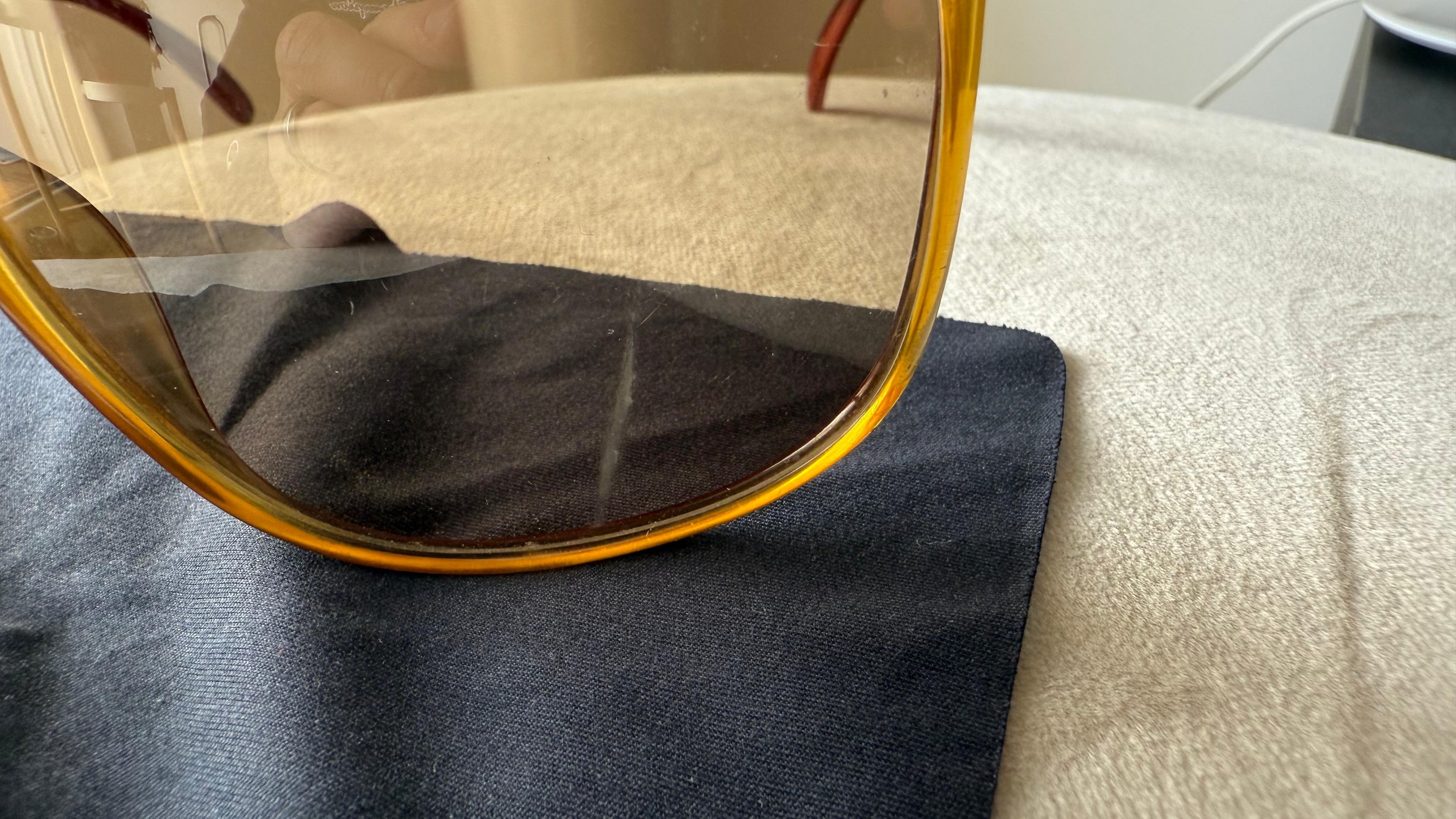 Vintage VIENNALINE Optyl 1269/20 Sonnenbrille | Oversize | Amber/Braun | Gut