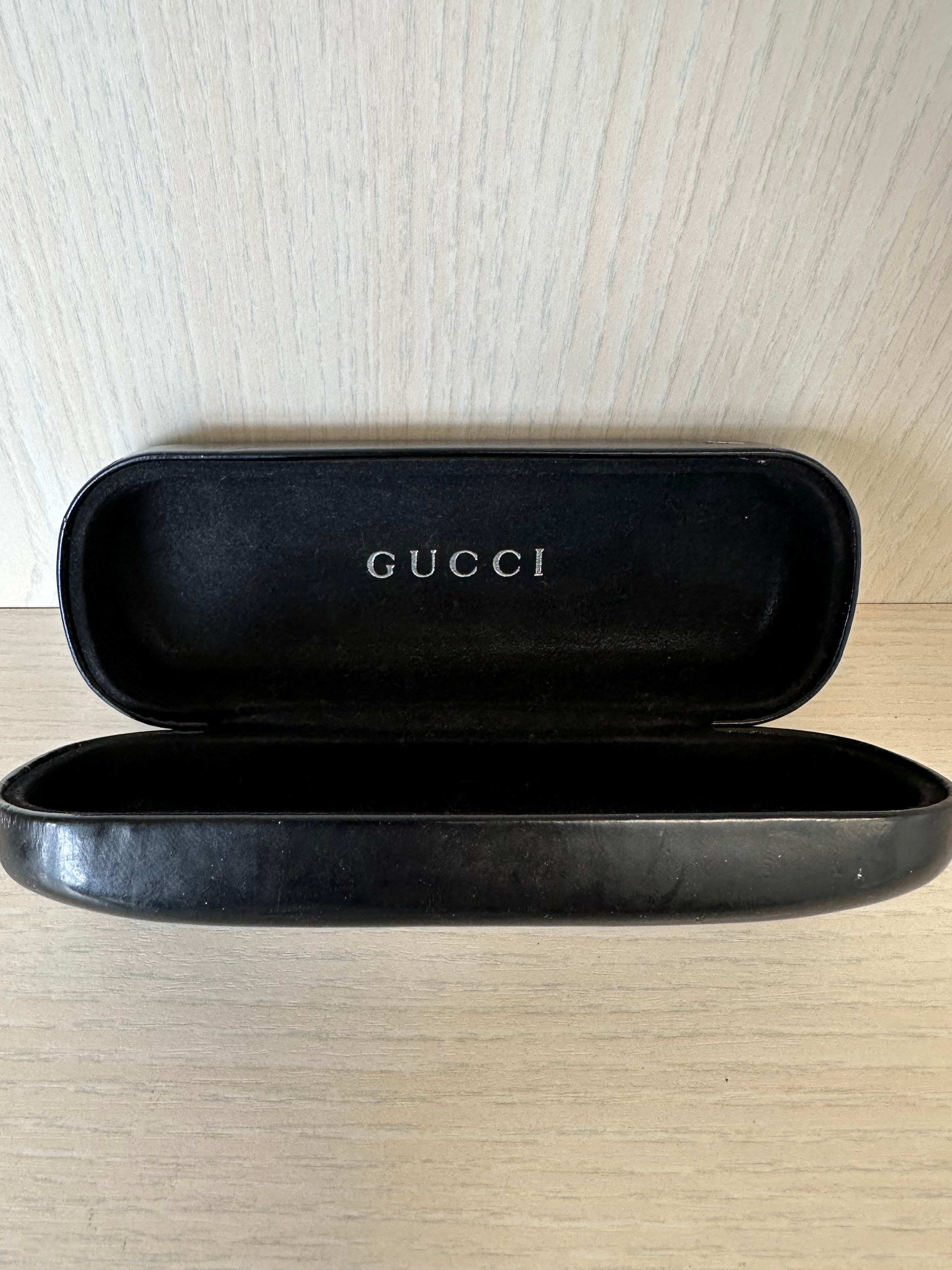 Gucci Sonnenbrille GG1188/S – Schwarz, Silber verspiegelt, guter Zustand