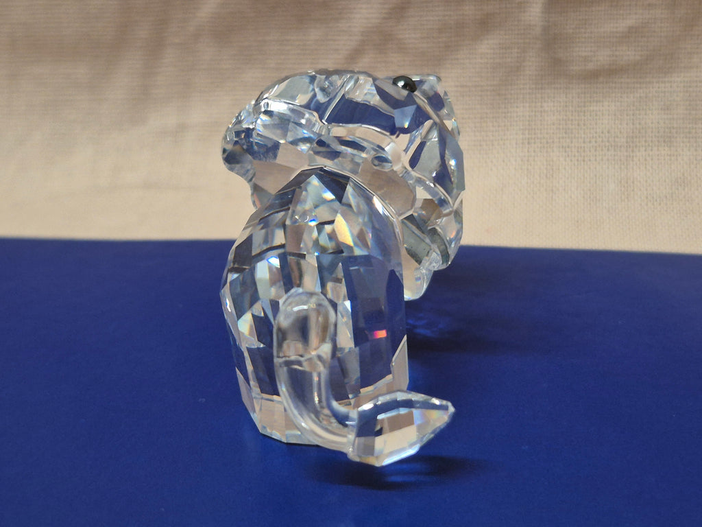 Swarovski Kristall Löwenjunges (Silberkristall, Lovlots, sehr guter Zustand)