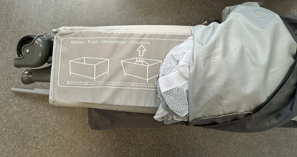 Hauck Sleep n Play Center Reisebett – Grau, Wickelauflage & Tasche, sehr gut