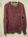 Tommy Hilfiger Denim Cardigan | Gr. M | Wollmix, Dunkelrot | Gut