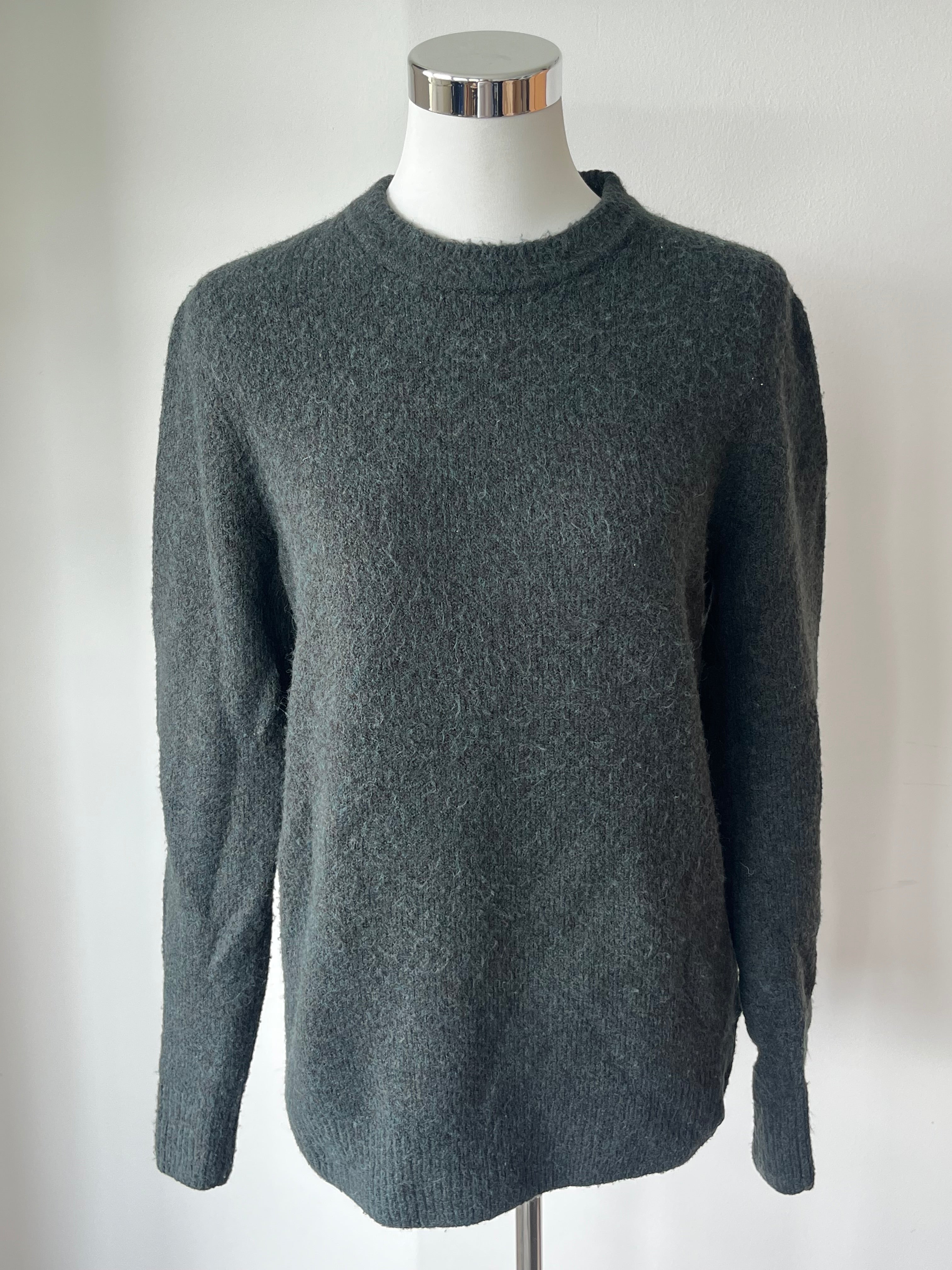 Scotch & Soda Men’s Wool Blend Sweater, Dark Grey, Size S, Very Good