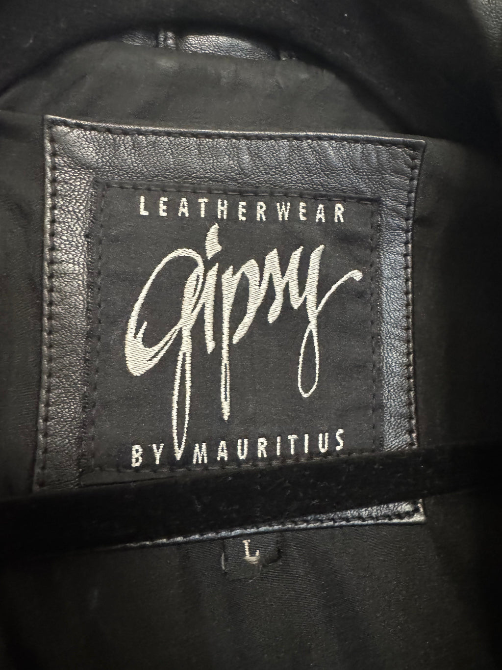 Gipsy Leder Blazerjacke, Größe L, Schwarz, Guter Zustand