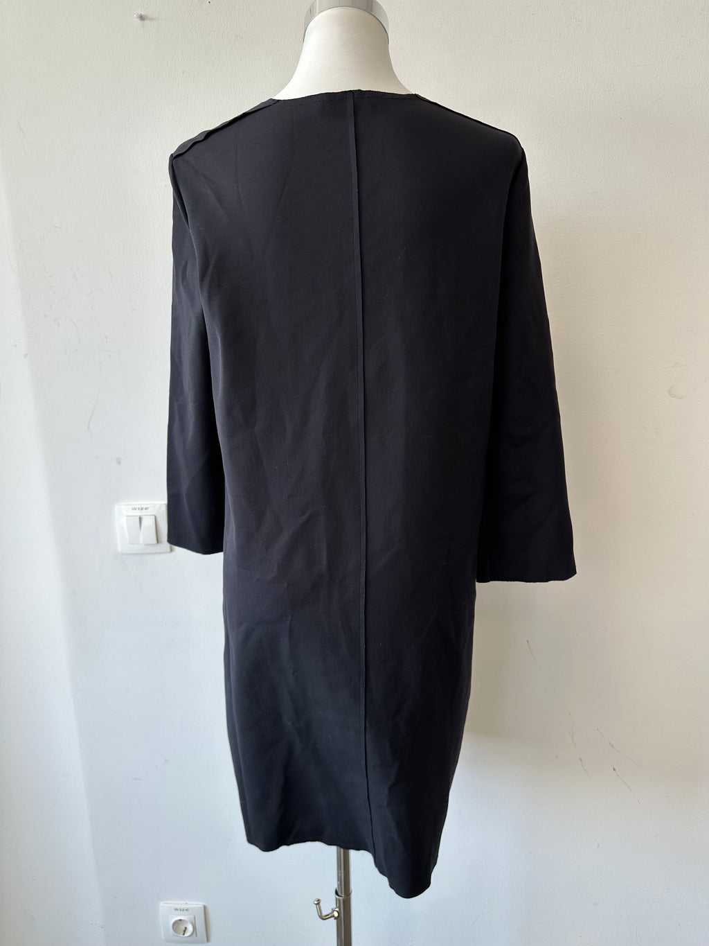 THE ROW „Escher“ Kleid, Größe M, Schwarz, Guter Zustand, Minimalistisch