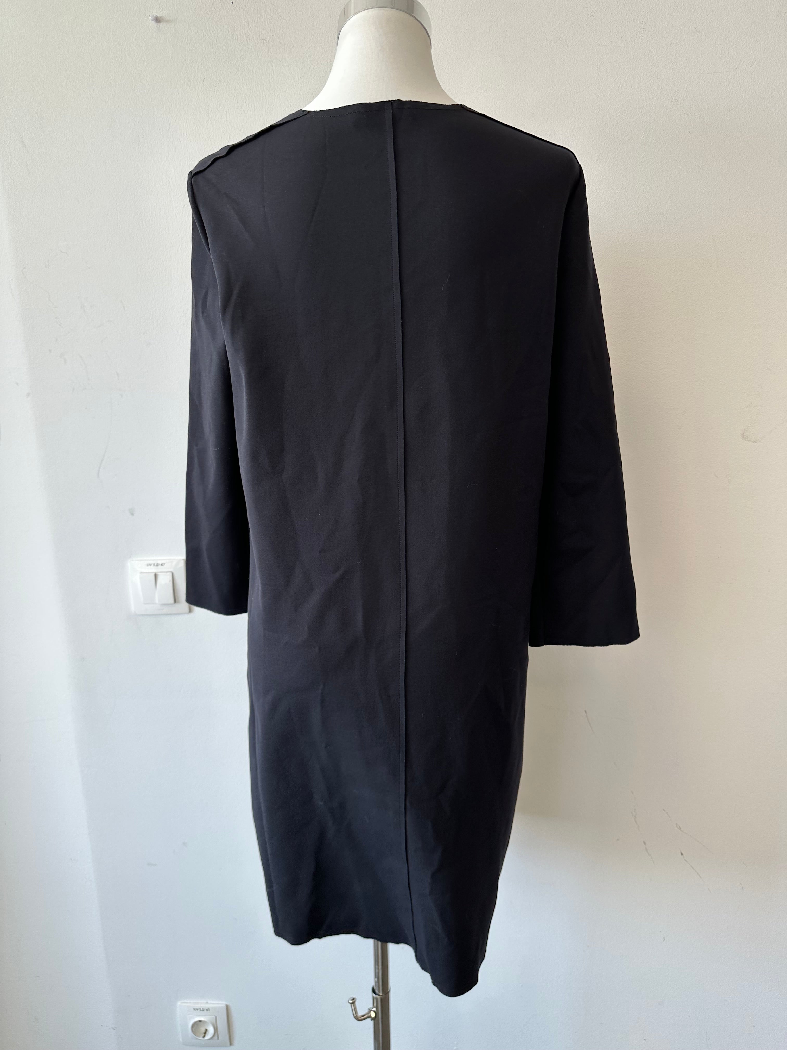 THE ROW „Escher“ Kleid, Größe M, Schwarz, Guter Zustand, Minimalistisch