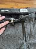 Jack & Jones Slim Glen-Check Hose 33/34 Grau – Sehr guter Zustand