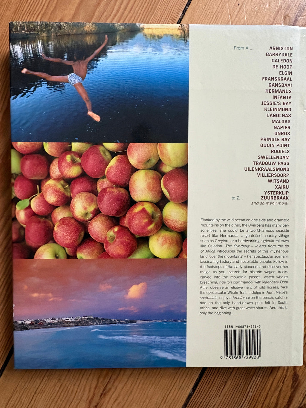 The Overberg: Inland from the Tip of Africa 1st Ed. Hardcover, Good Condition