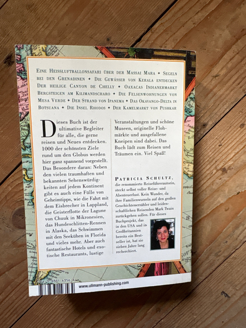 1000 Places to See Before You Die – Deutsche Ausgabe, sehr guter Zustand