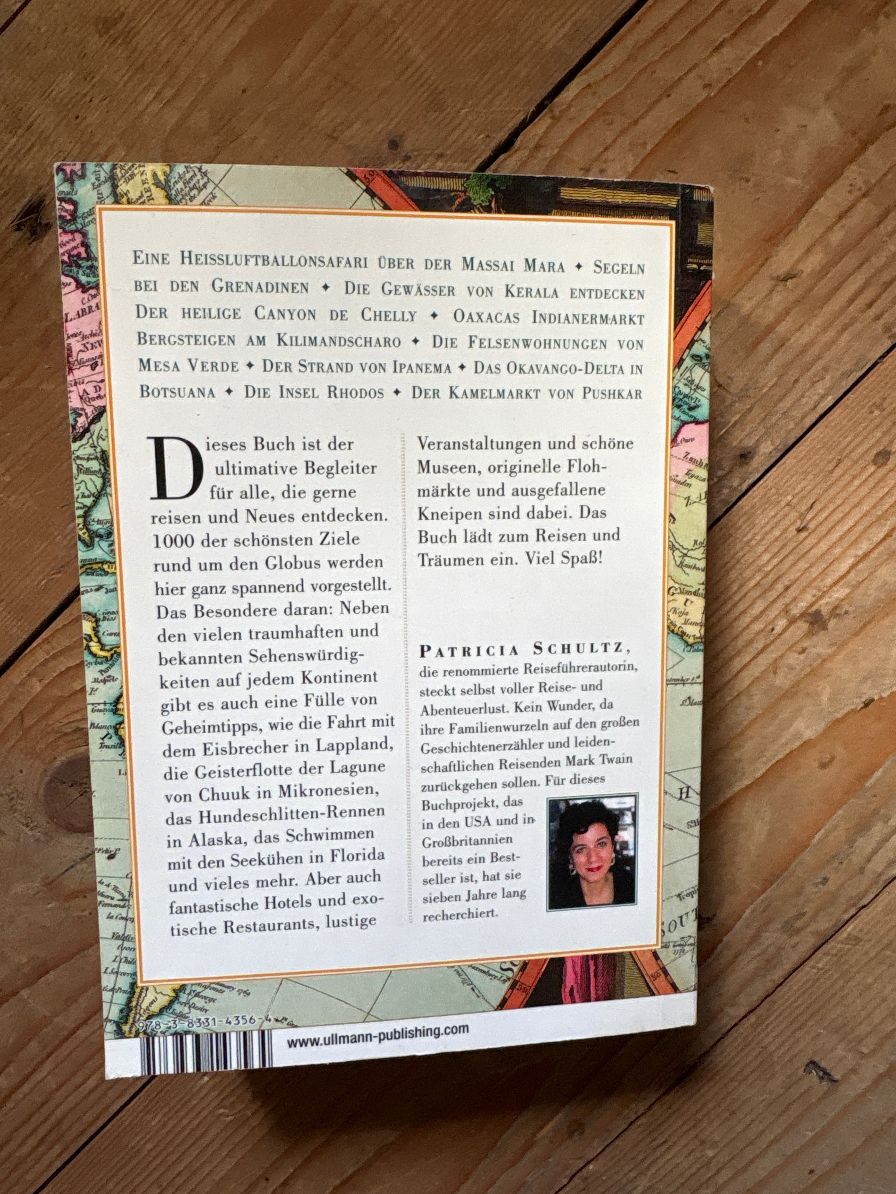 1000 Places to See Before You Die – Deutsche Ausgabe, sehr guter Zustand