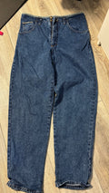 Verde Sport Jeans Blau High-Waist Tapered IT 40/W27 Sehr Gut