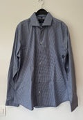 Seidensticker Tailored Shirt – Blue-White Check, Size 42, Very Good Condition