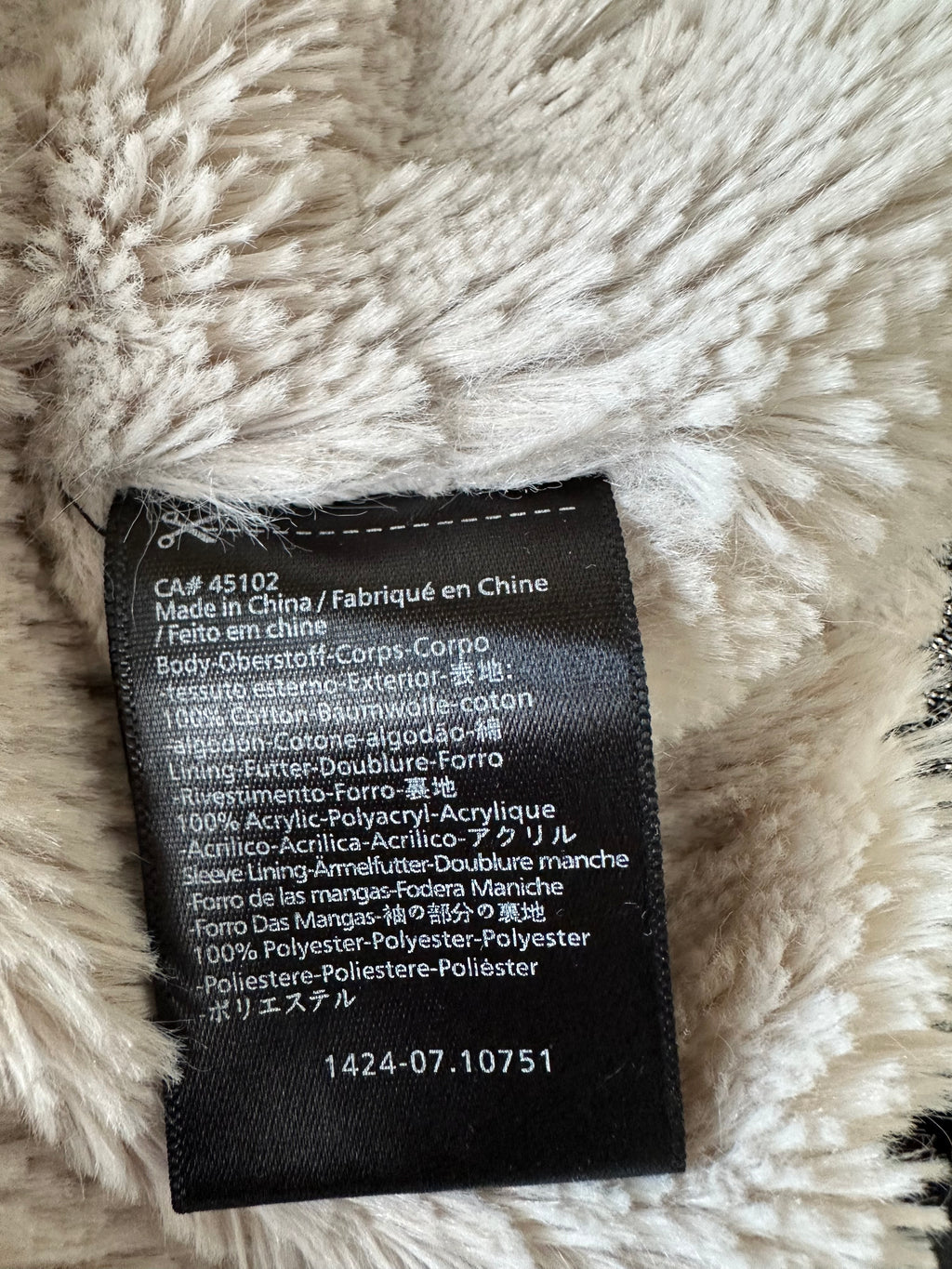 Maison Scotch Wolljacke mit Lederdetails – Schwarz, Gr. 38/M, guter Zustand