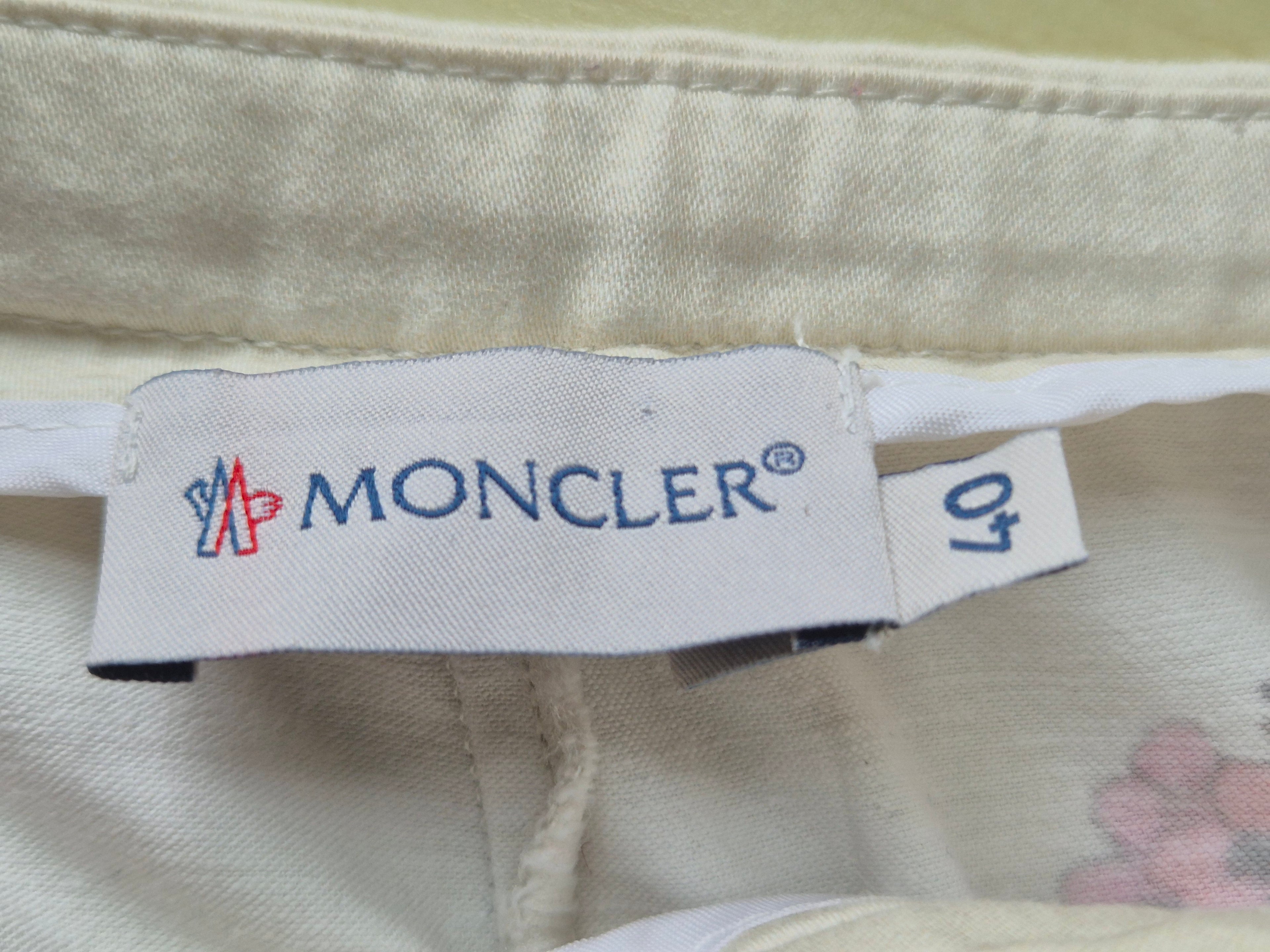 8 Moncler Richard Quinn Hose, Blumenprint, IT 40 / EU 36-38, Sehr Gut