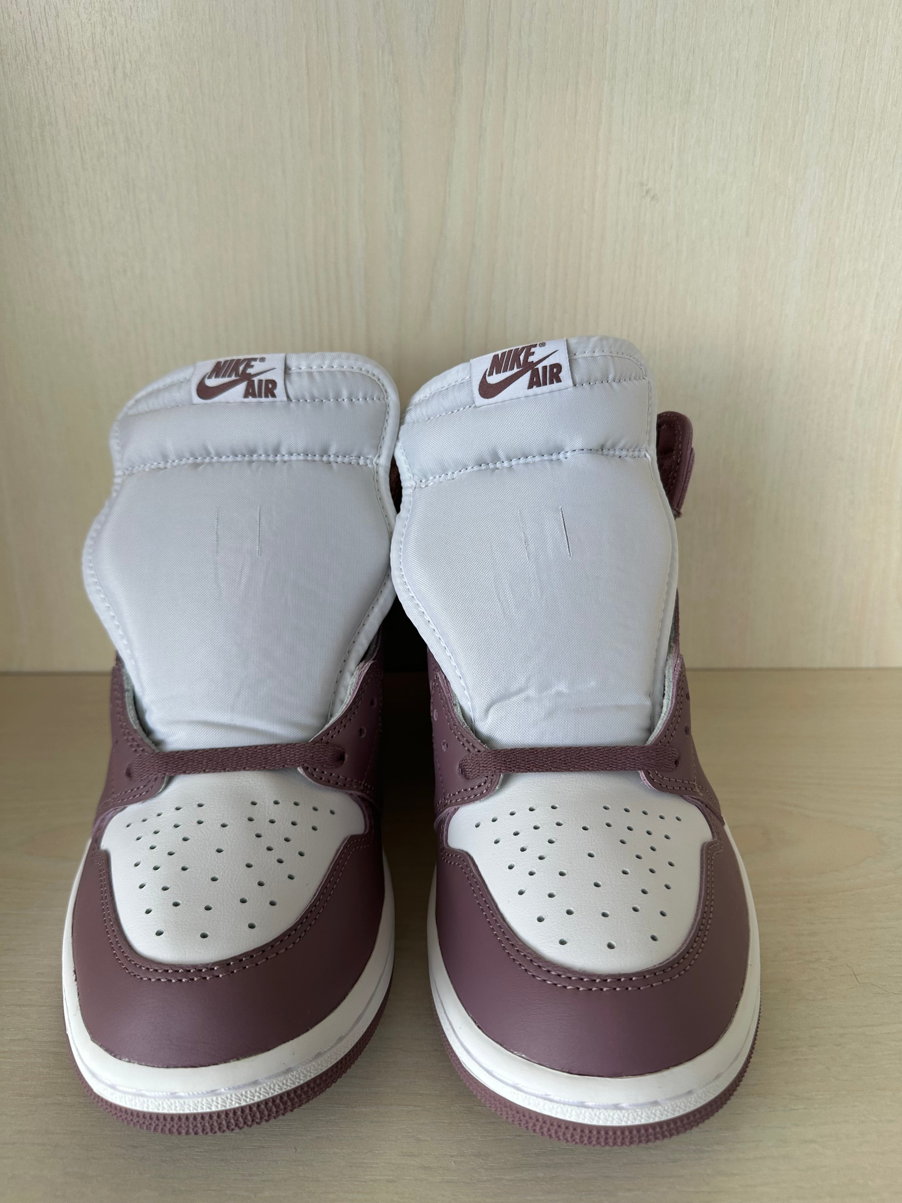 Nike Air Jordan 1 Retro High OG Mauve Weiß EUR 42 Neu