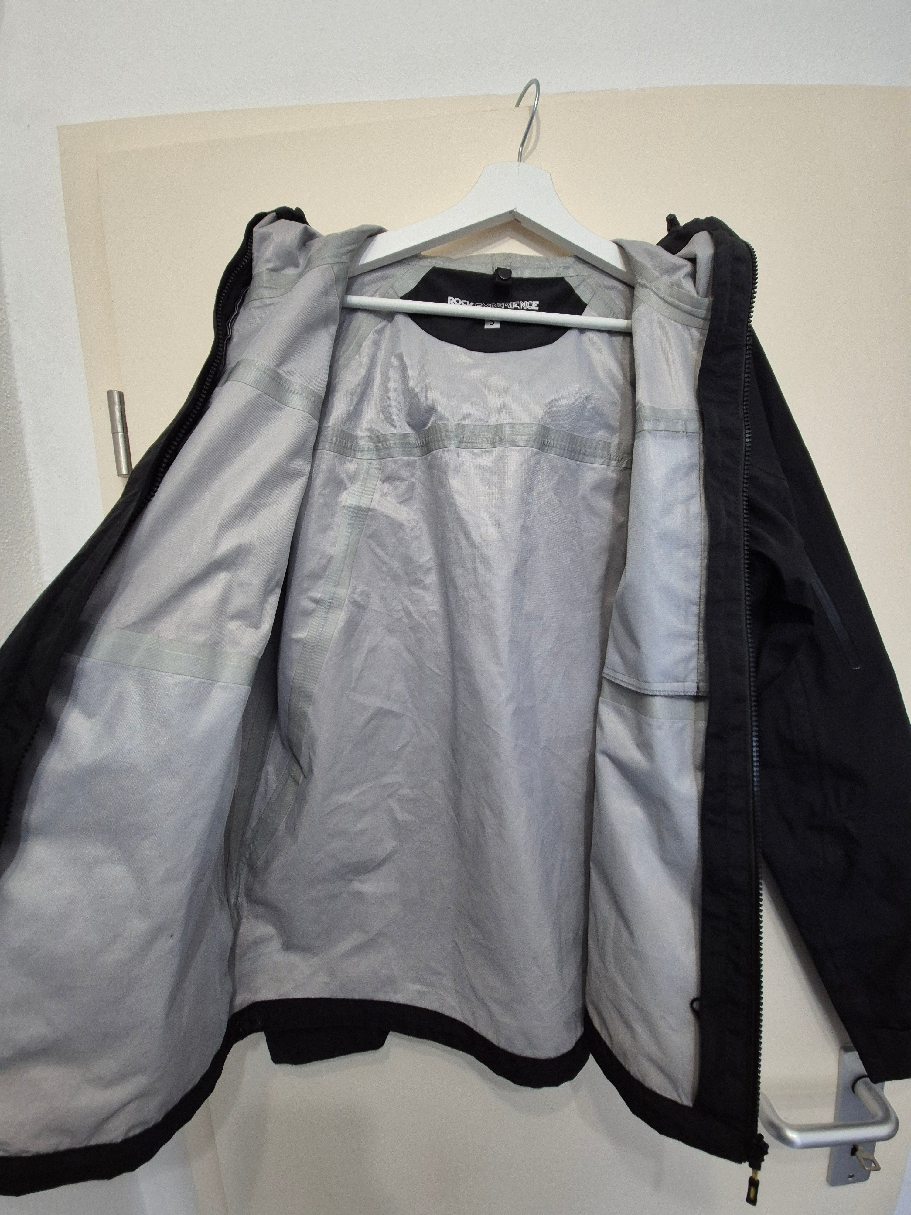 Rock Experience “Oklahoma” 3-in-1 Herrenjacke S Schwarz – Abnehmbare Kapuze
