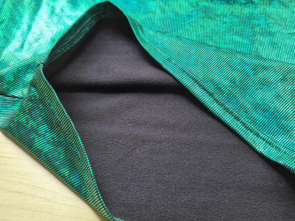 Annorlunda Glitzer Cut-Out Party Top | EU 34 | Smaragdgrün | Sehr gut