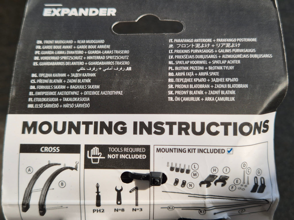 Polisport Expander MTB Rear Mudguard 26-29″ Damaged Non-functional