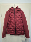 s.Oliver Damen Steppjacke Gr. 38 Rot Polyester Guter Zustand