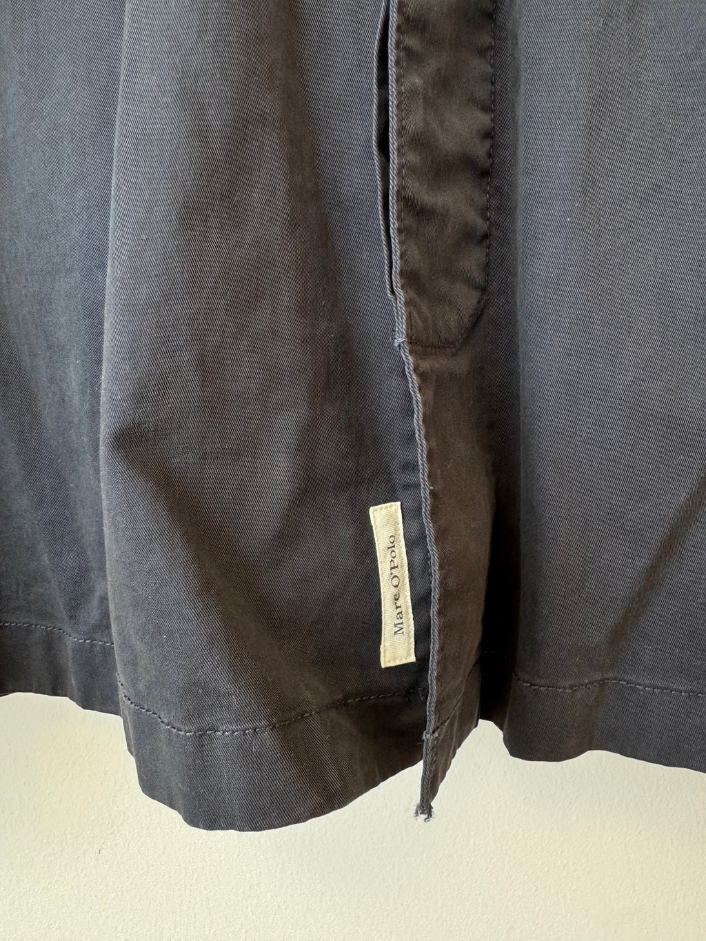 Marc O’Polo Overshirt Herren M Navy Blau Bio-Baumwolle Gebraucht