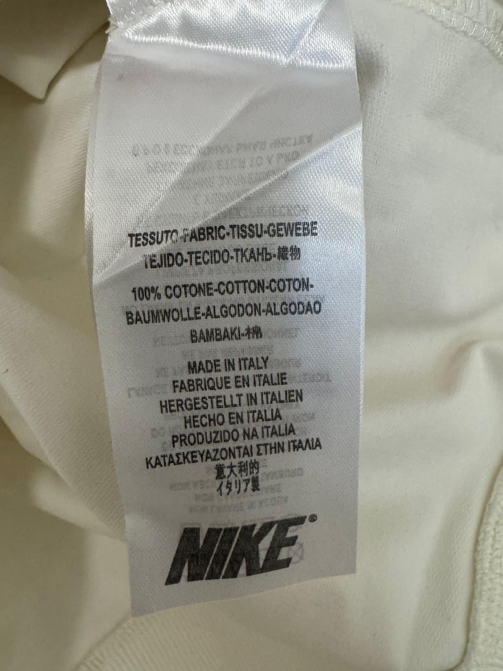 Nike Dri-FIT Crew White Sweatshirt Size L – Like New