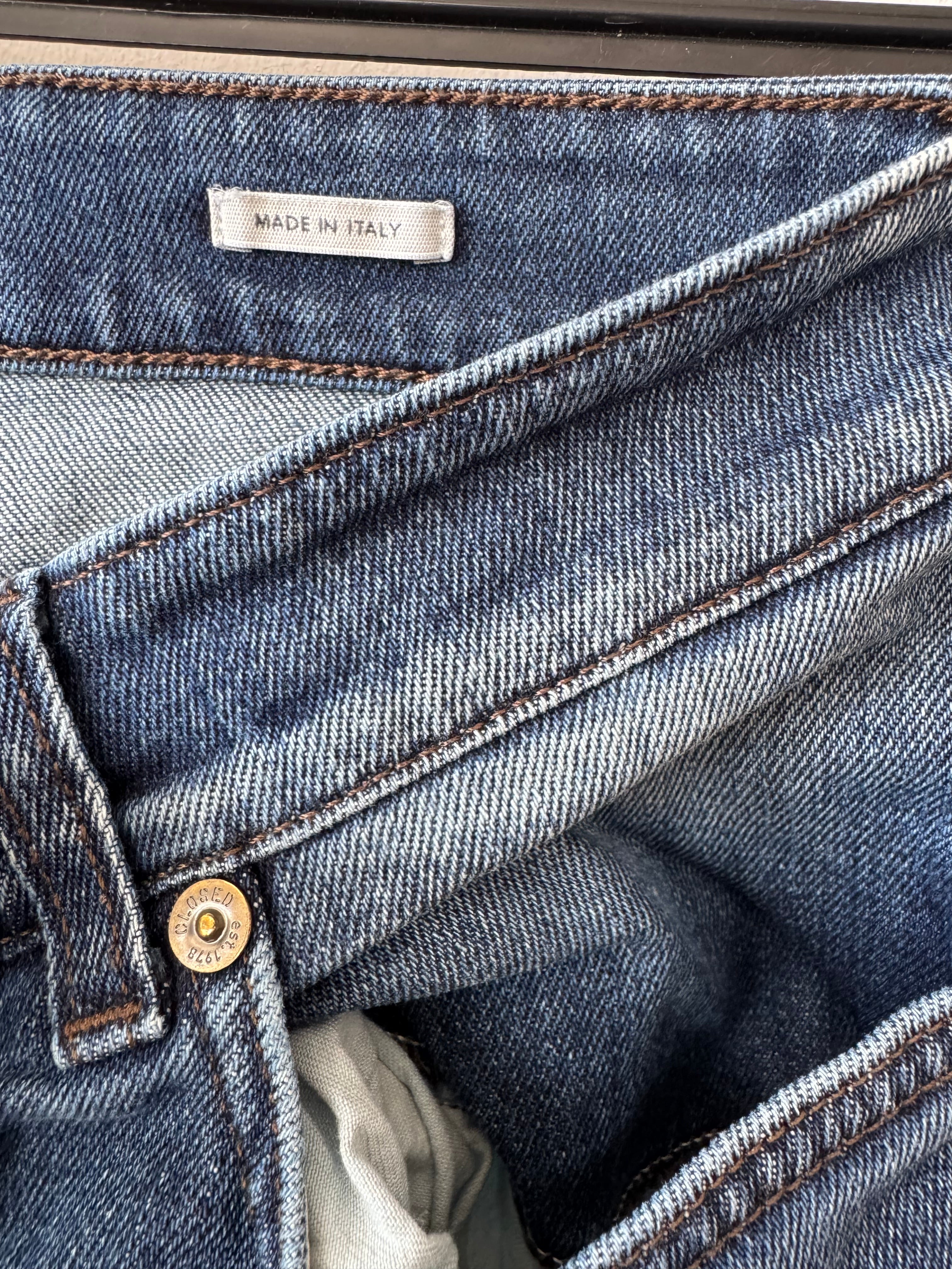 CLOSED „Unity Slim“ Jeans, Größe 29, Indigo, Italien, guter Zustand