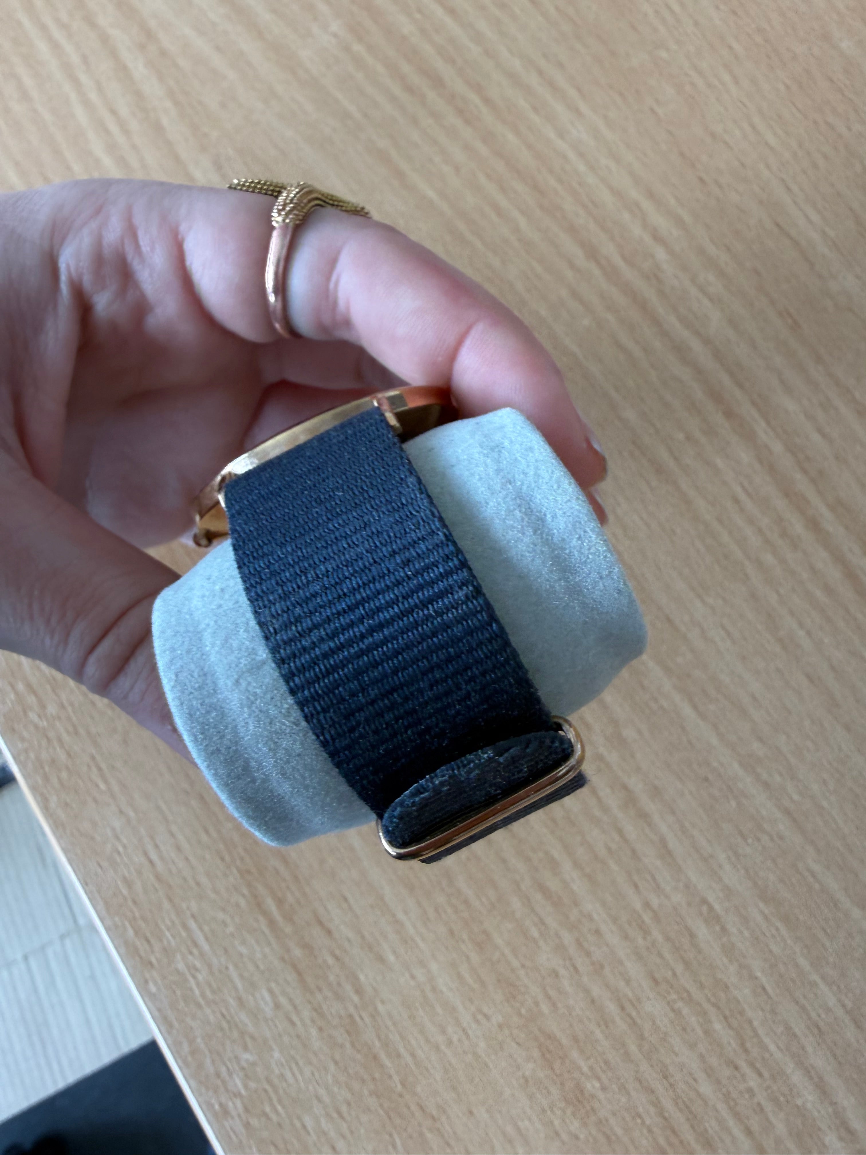 Daniel Wellington Classic Bayswater 40mm – Roségold, Navy NATO, guter Zustand