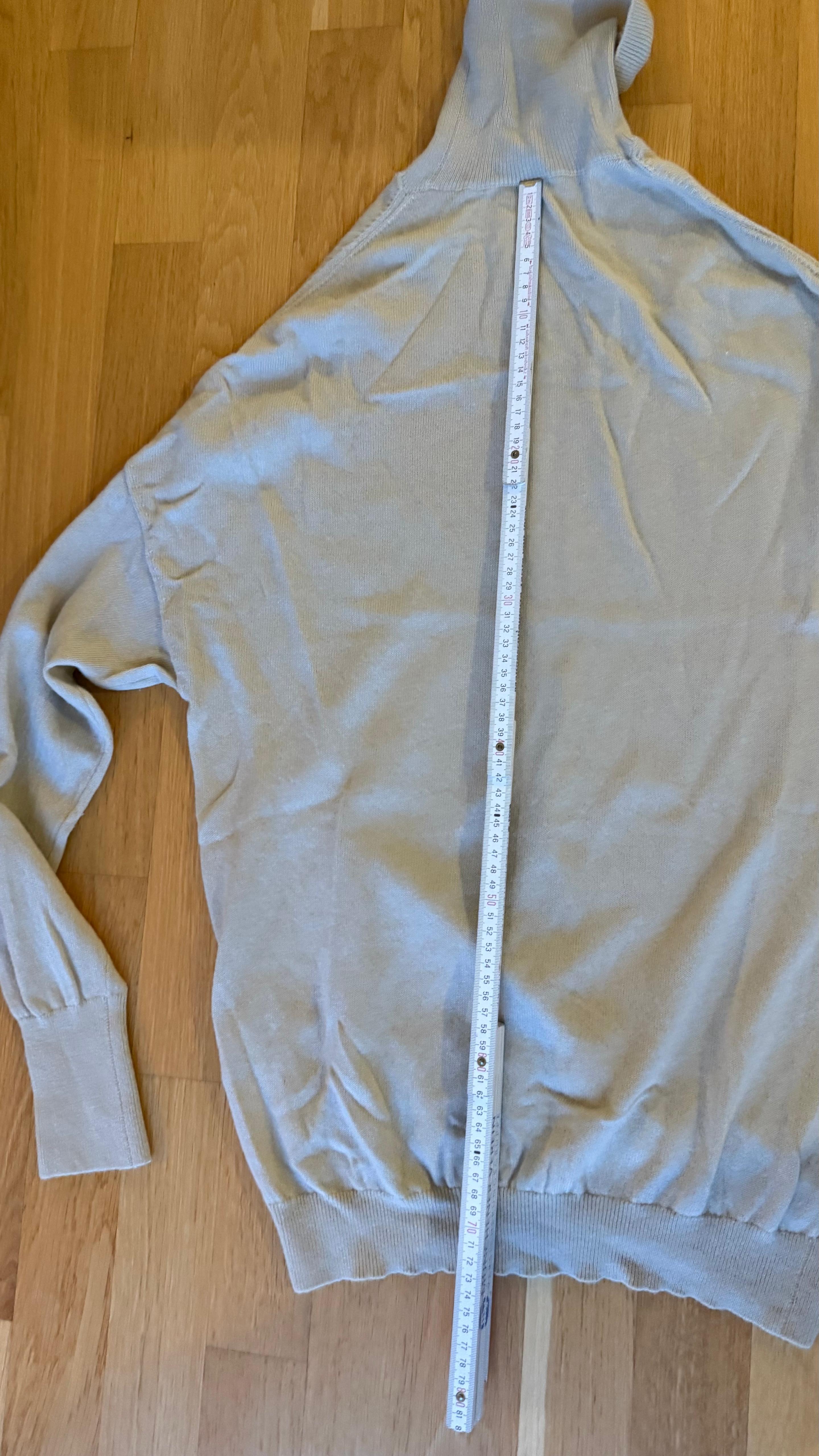 Elisabetta Franchi Kaschmir Rollkragenpullover – XL – Beige – Guter Zustand