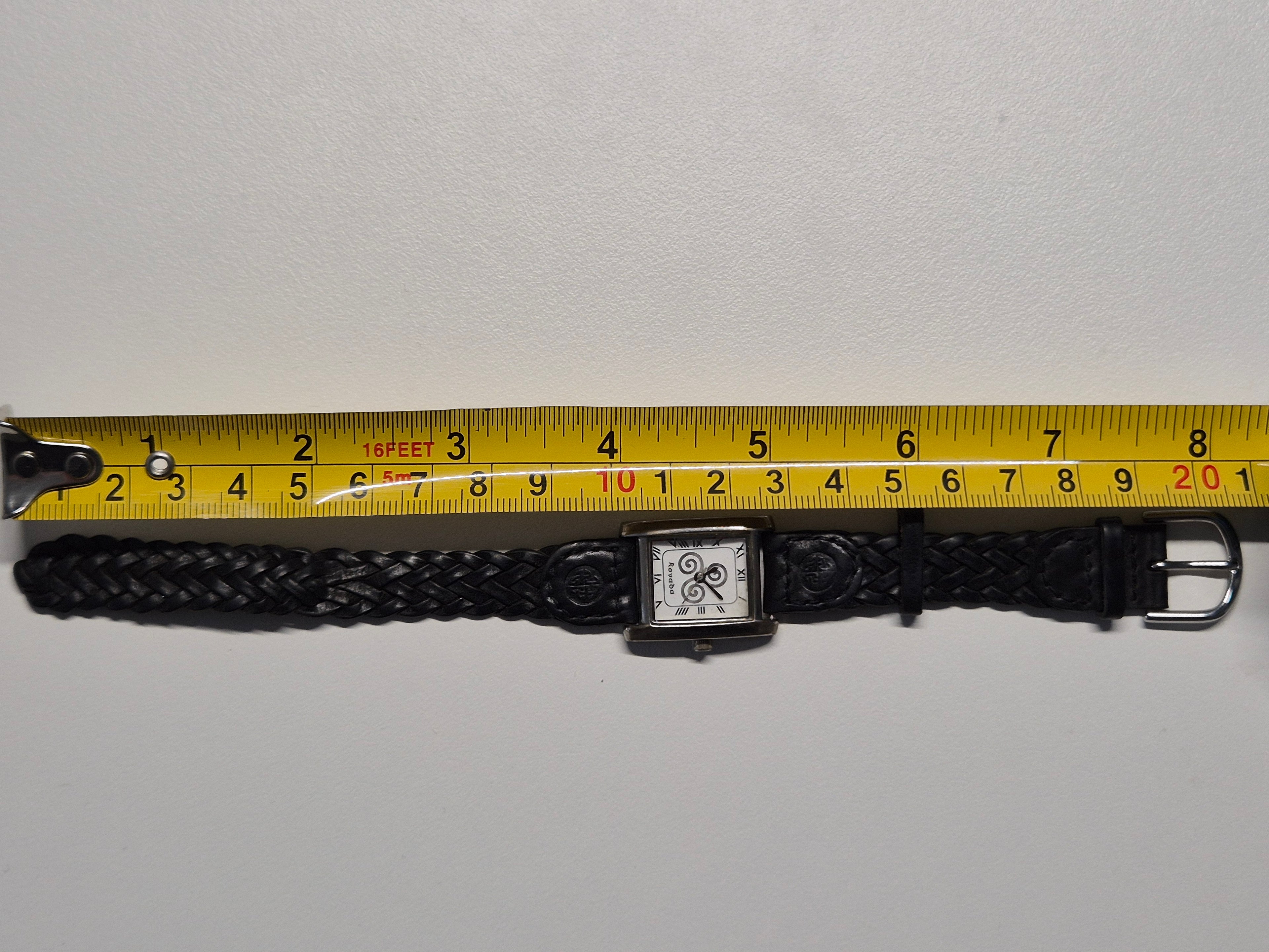 Rovada Women’s Quartz Watch | 29mm | Braided Leather Strap | Normal Use