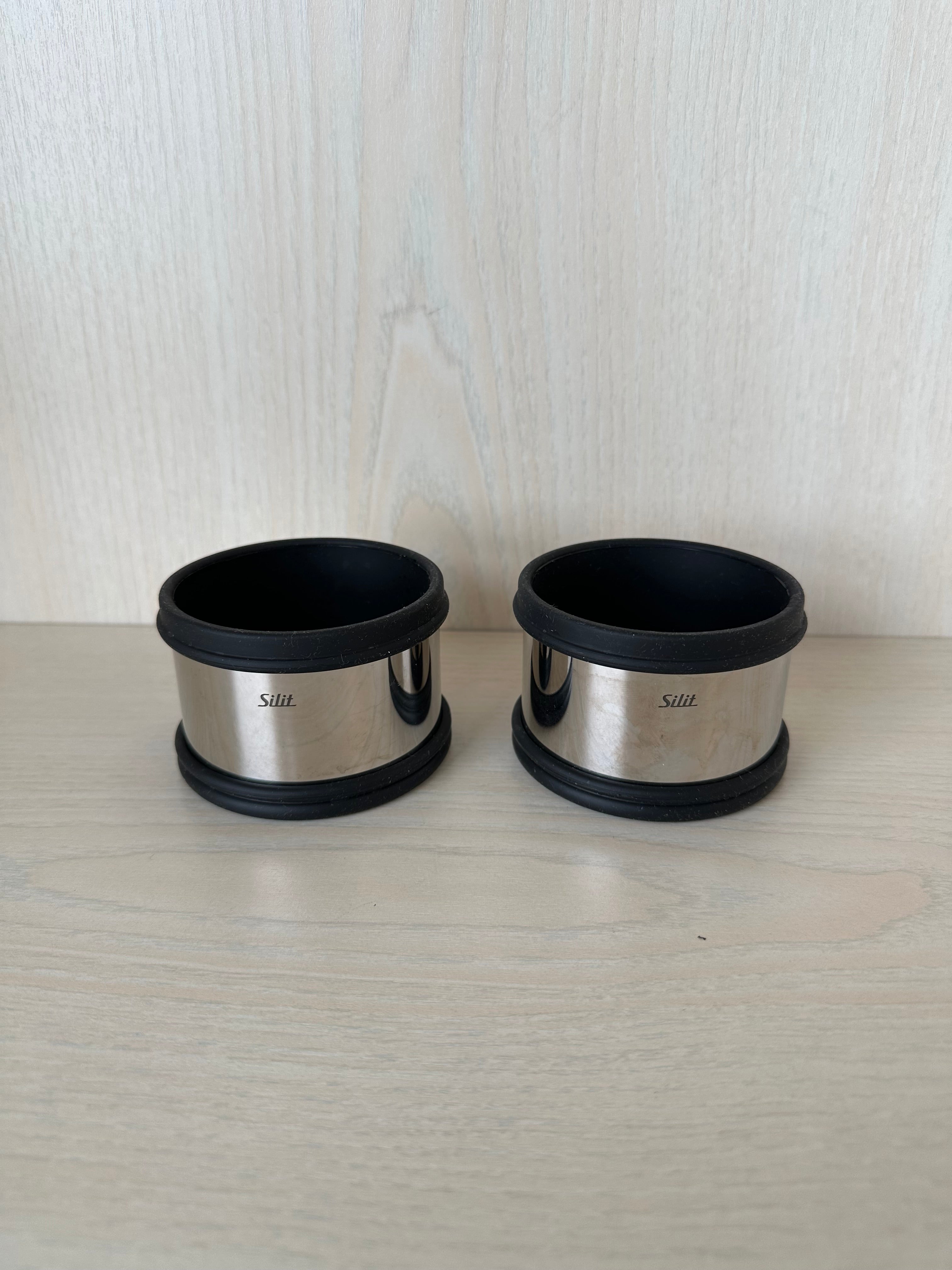 Silit Dessert/Appetizer Rings Set, 2 pcs, 18/10 Stainless Steel, 80 mm, Very Good