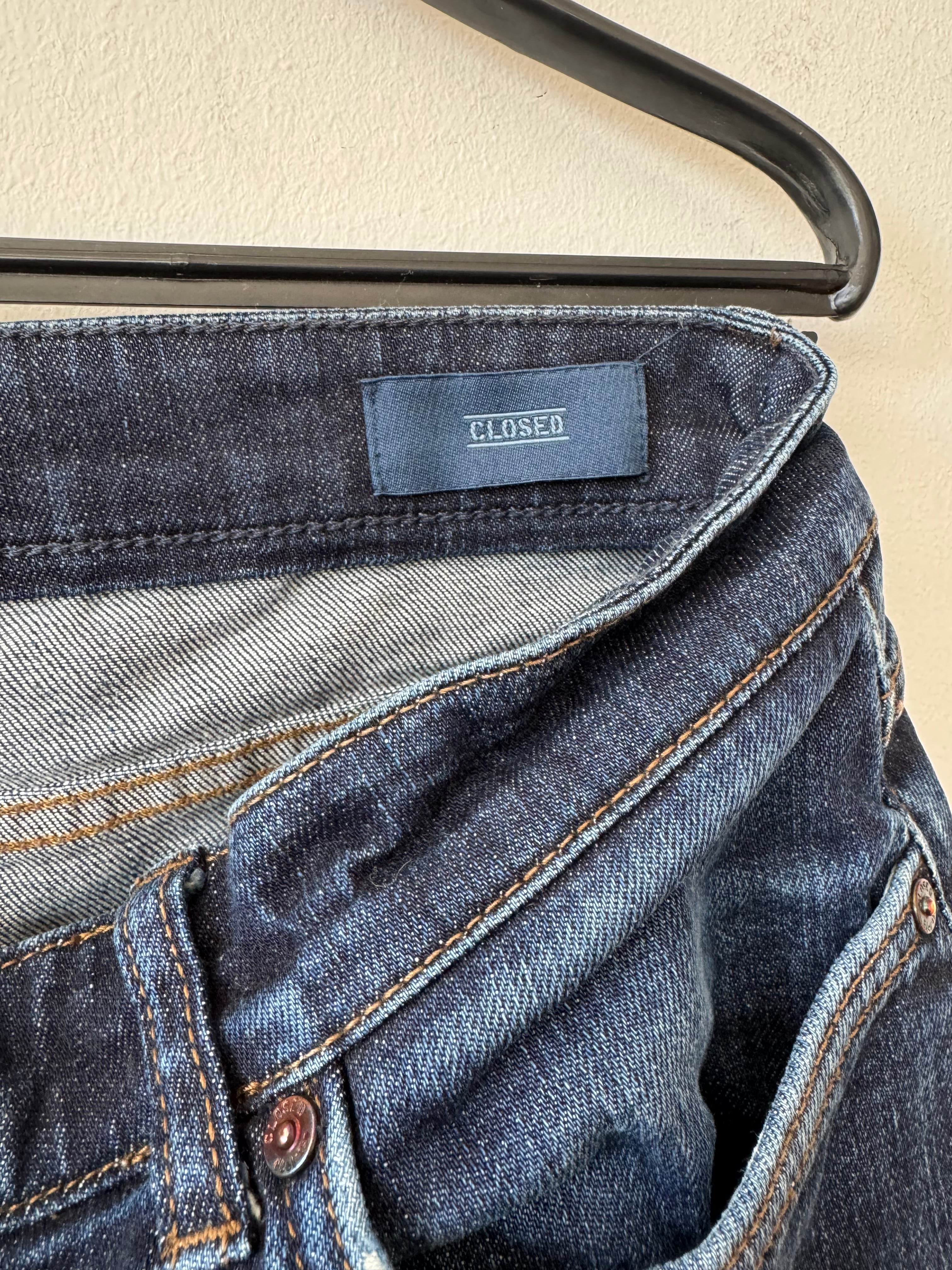 CLOSED Slim Fit Stretch Jeans W29 Dark Blue – Good Condition