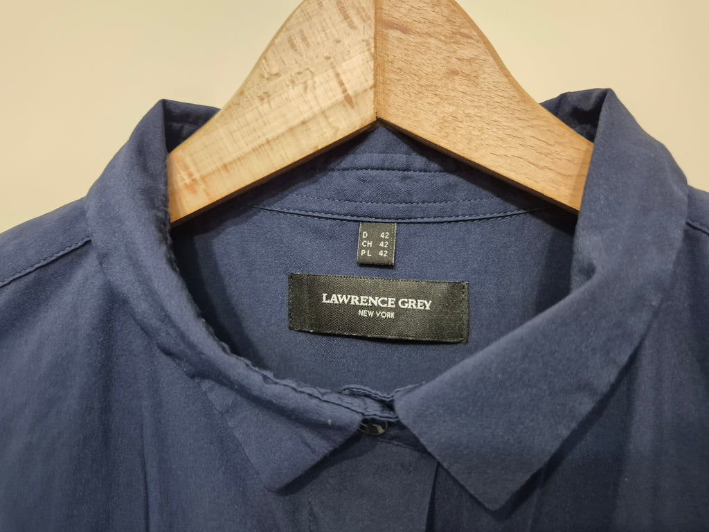 LAWRENCE GREY Hemdblusenkleid, navy, Gr. 42, guter Zustand