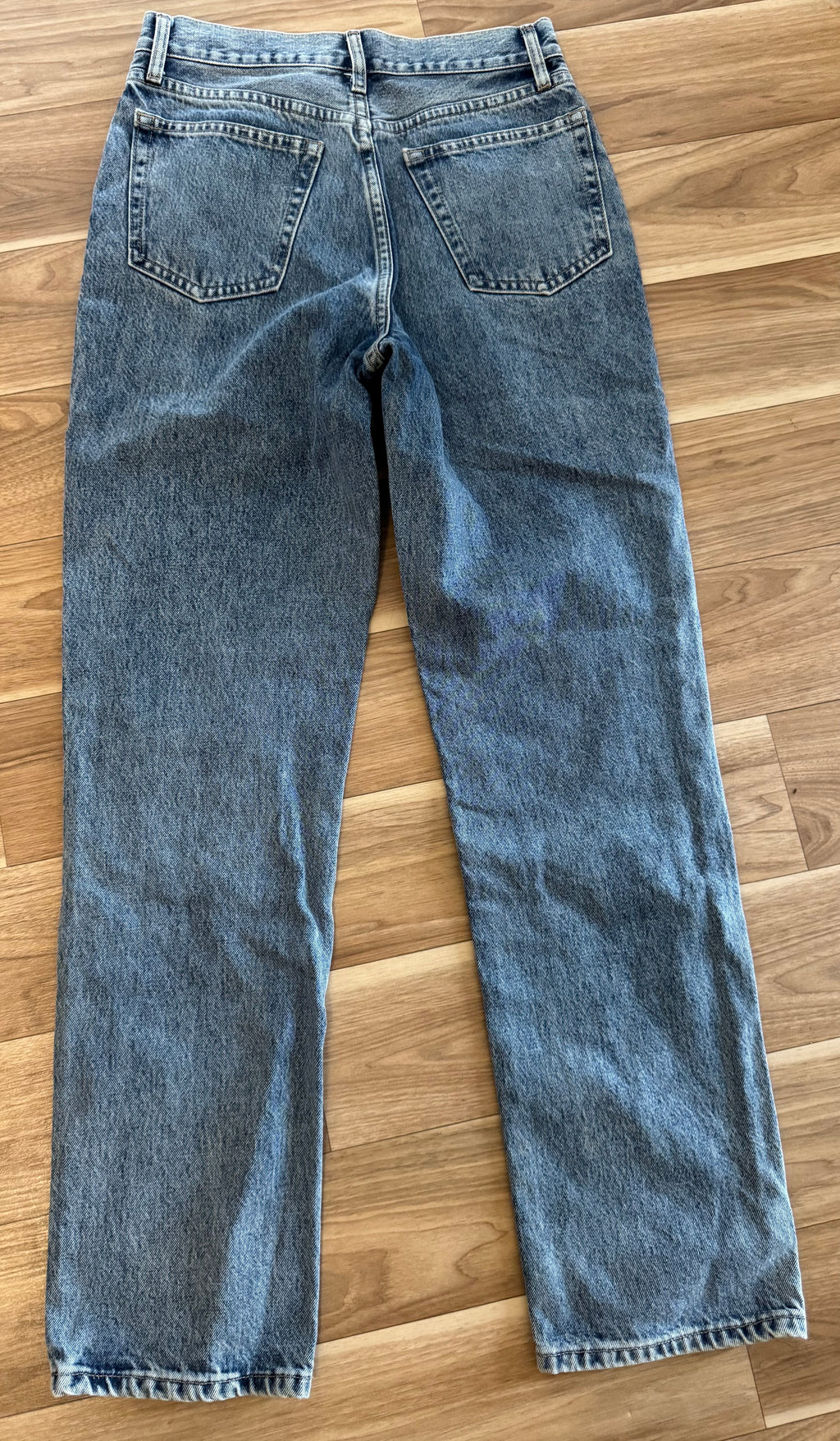 Topshop „Dad“ Jeans – W26/L32 (EU 36) – Mid-Blue – Sehr guter Zustand