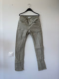 Closed „Unity Slim“ Damen Jeans, Gr. 30, stone beige, gebraucht, Made in Italy