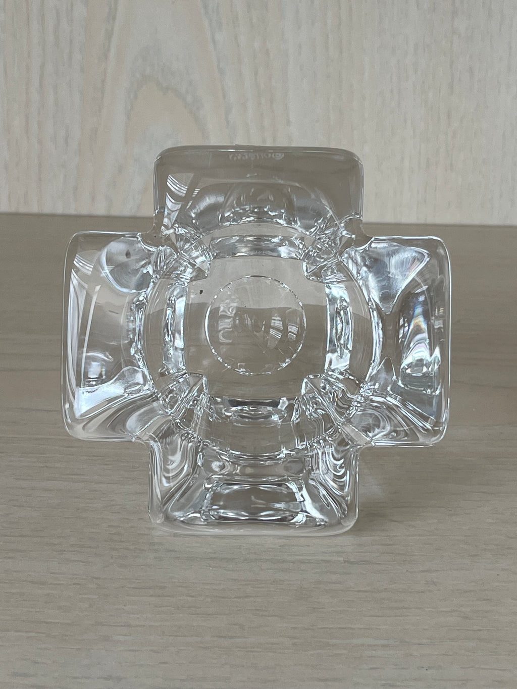 Orrefors Max Kristall Windlicht | 9,5 cm | Klar | Sehr guter Zustand